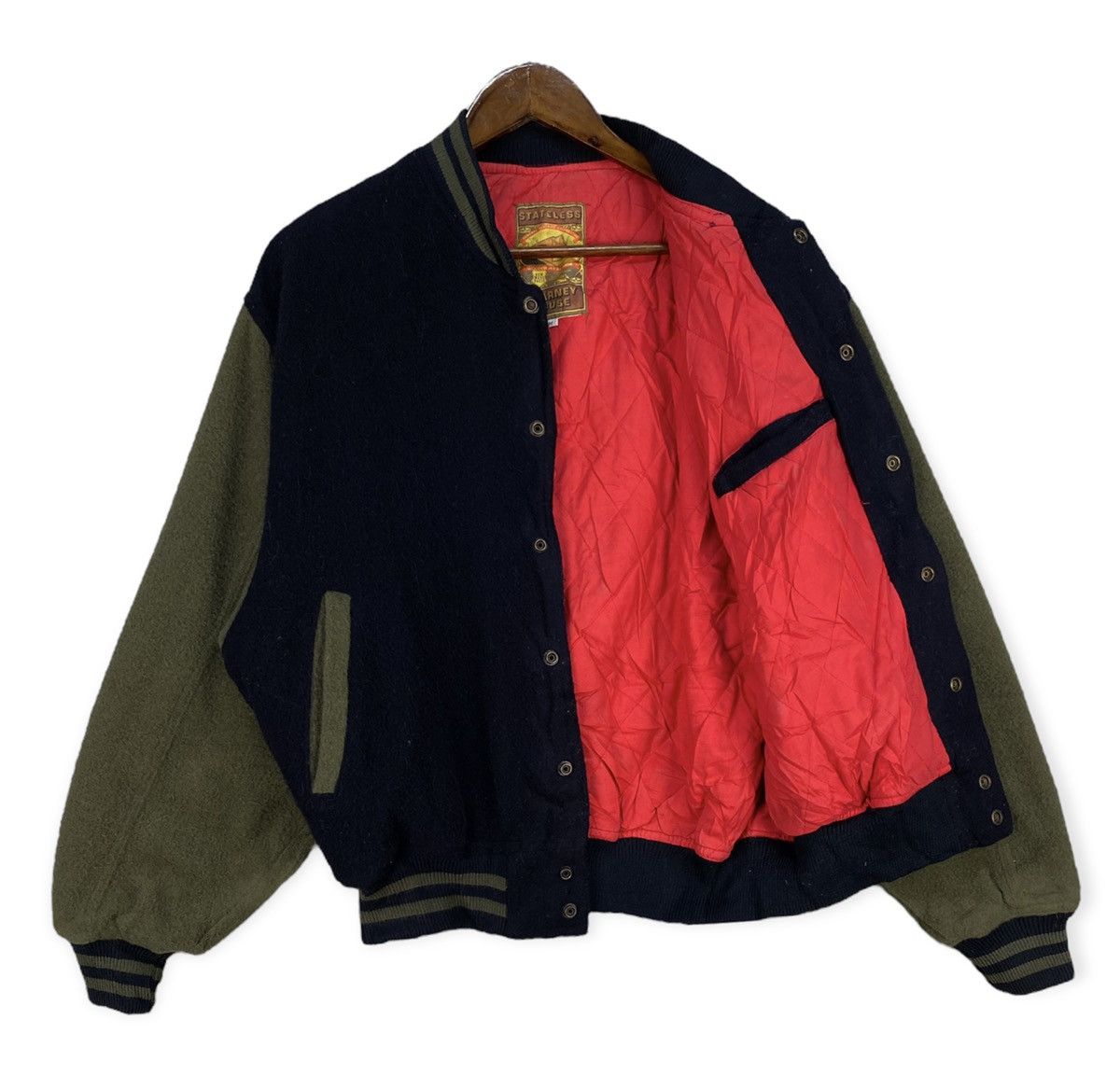 Vintage Vintage Kearney House Varsity Jacket Size US M / EU 48-50 / 2 - 2 Thumbnail