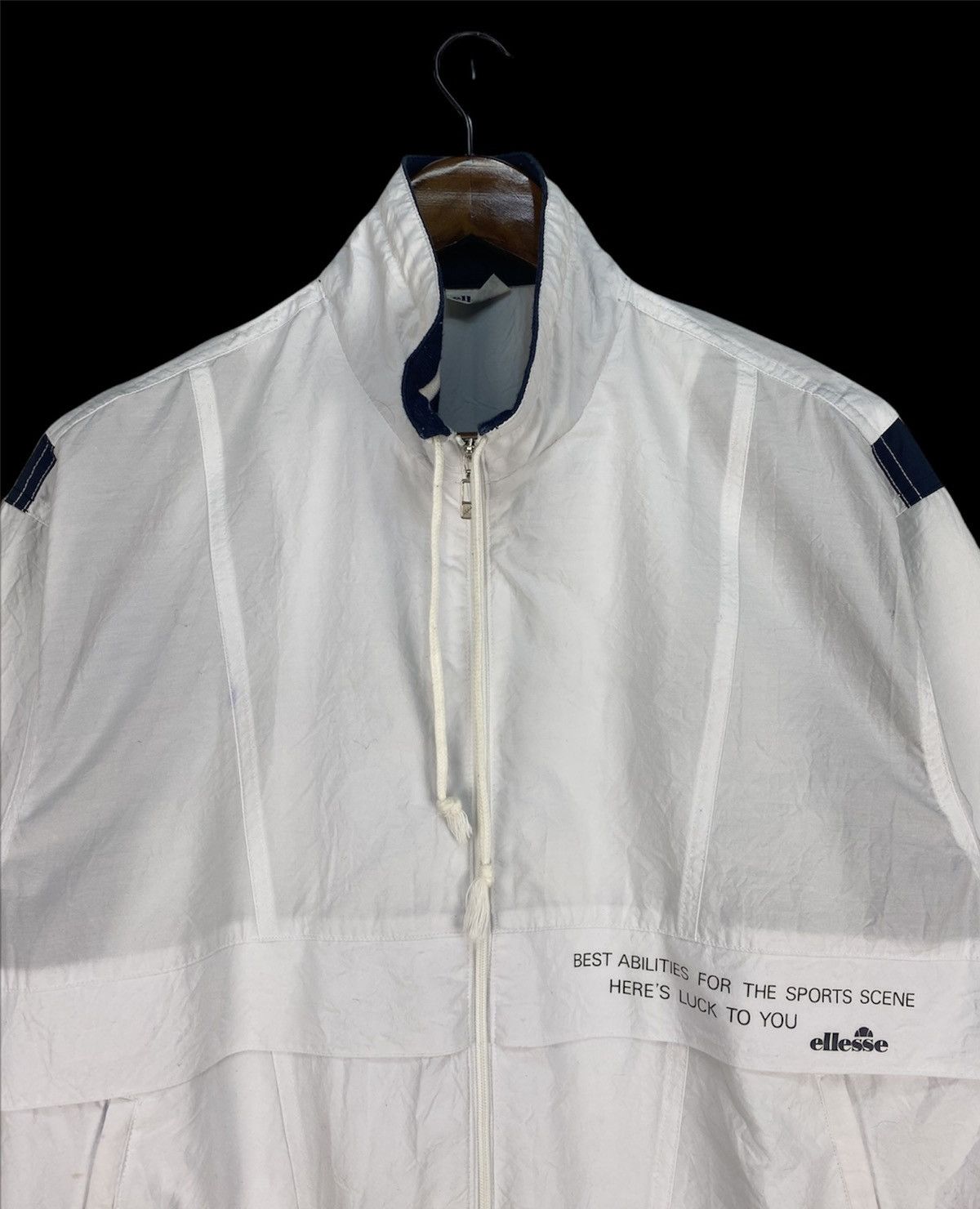 Ellesse Vintage Ellesse Windbreaker Jacket Size US L / EU 52-54 / 3 - 2 Thumbnail