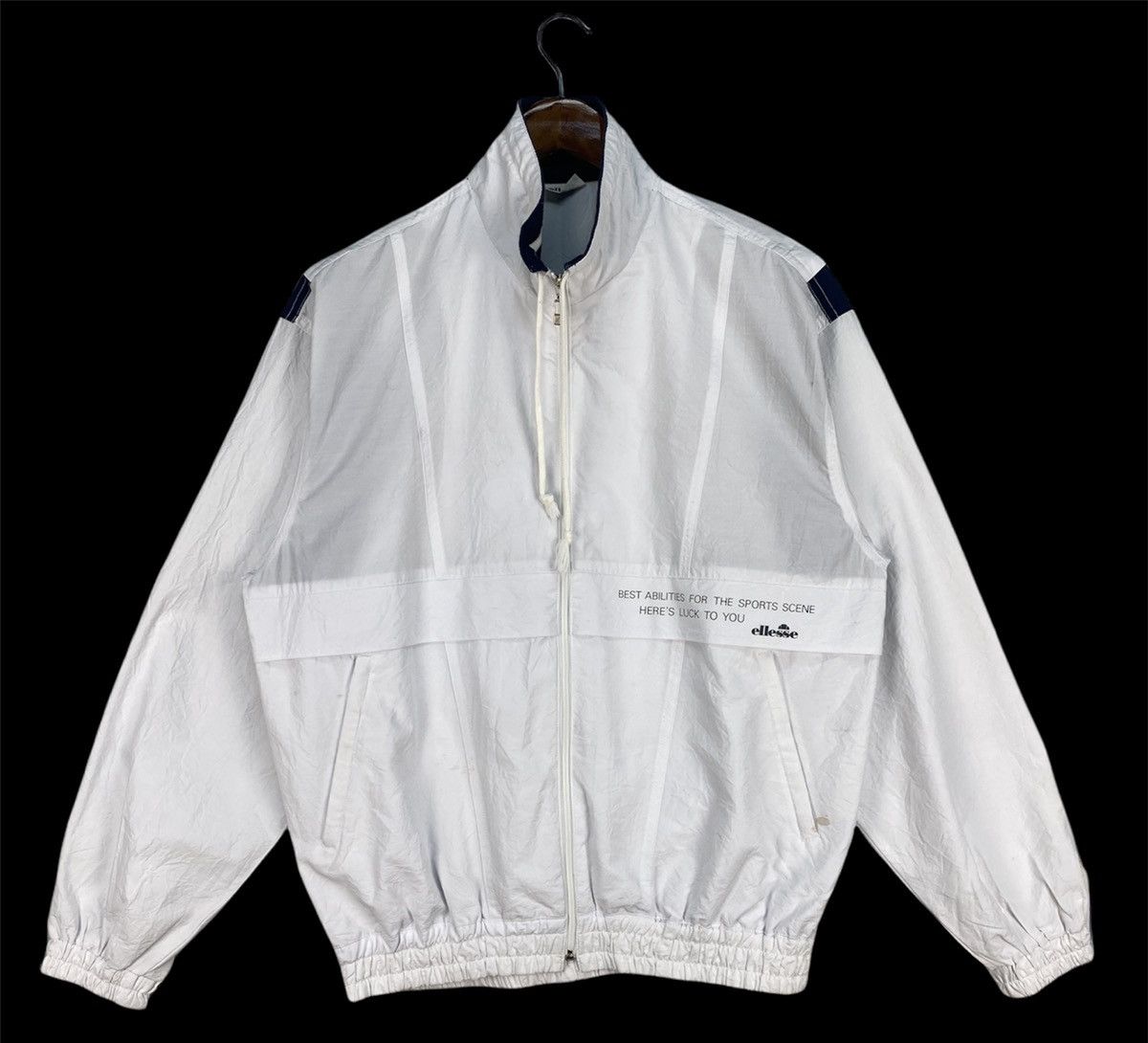 Ellesse Vintage Ellesse Windbreaker Jacket Size US L / EU 52-54 / 3 - 1 Thumbnail