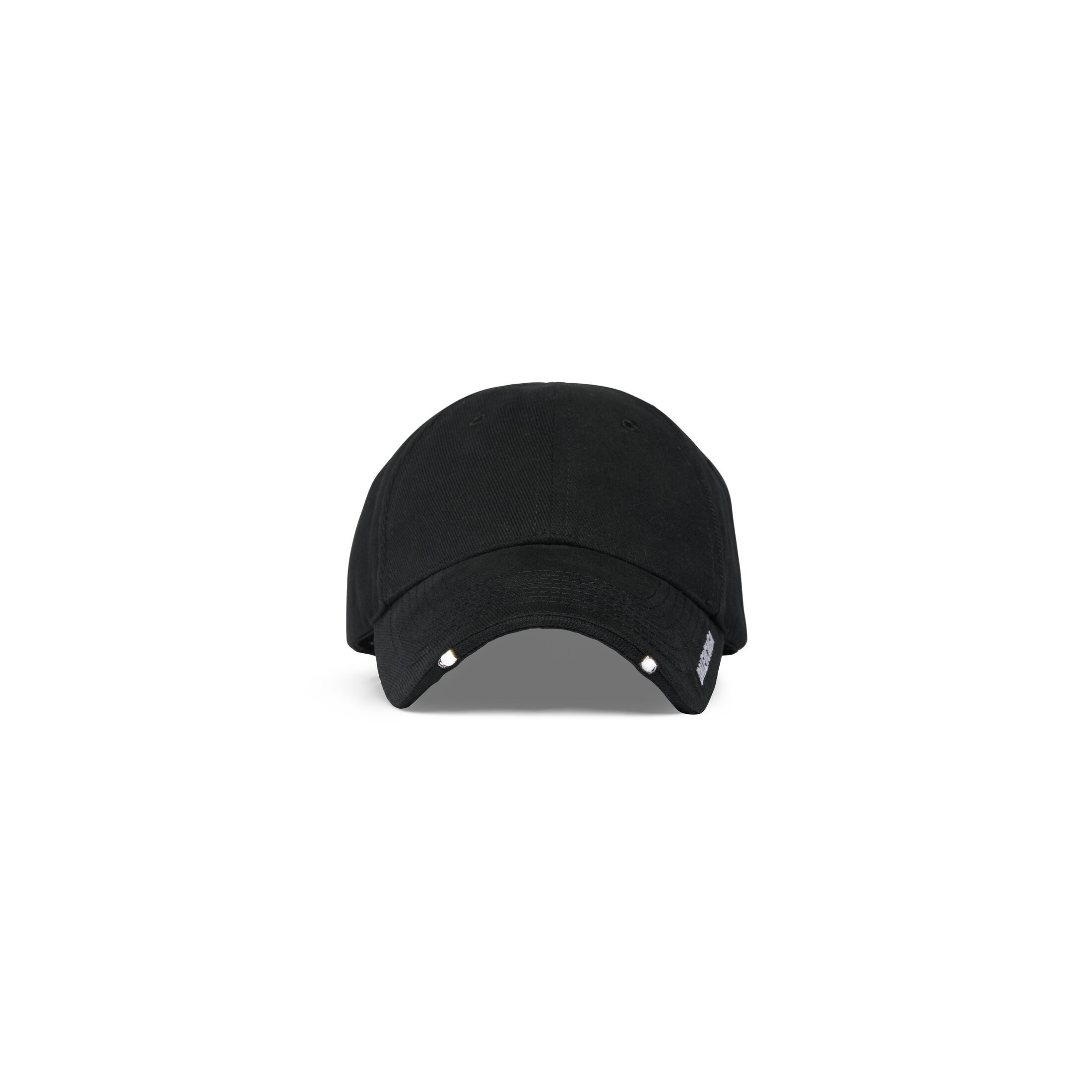 image of Balenciaga Led Light Cap In Black, Men's (Size 36)