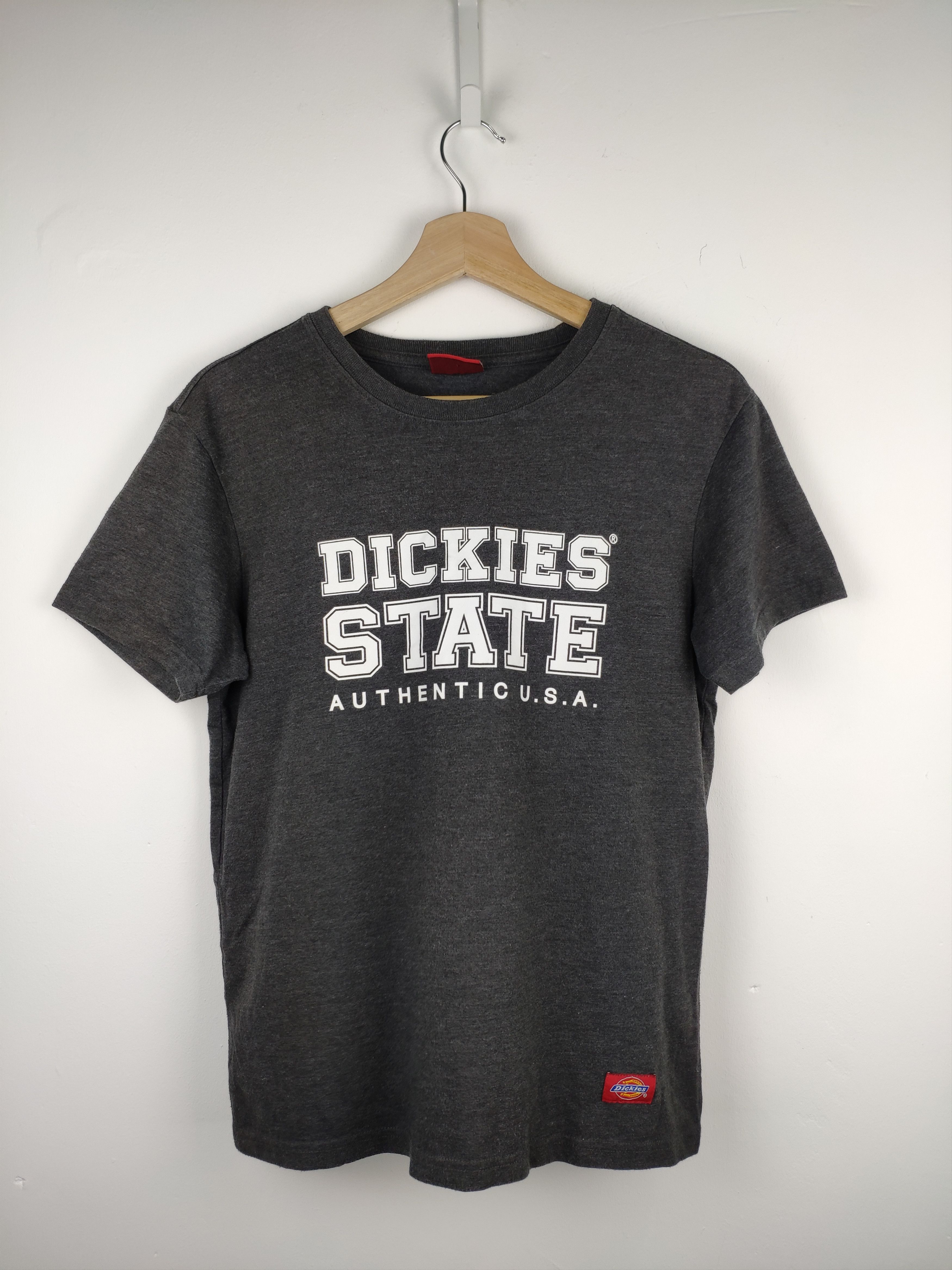 image of Steal Vintage Dickies T Shirt State Authentic Usa, Men's (Size Small)