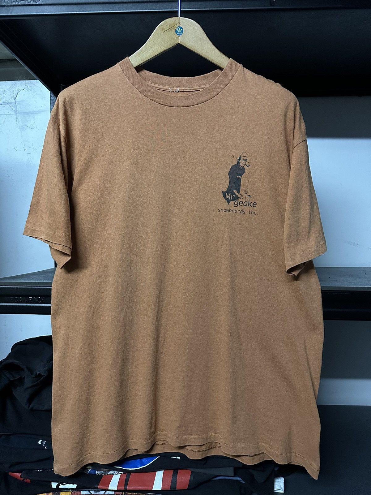 Quiksilver × Vintage Vintage 90s Mr Geake Snowboards Faded Tee Size US XL / EU 56 / 4 - 6 Thumbnail