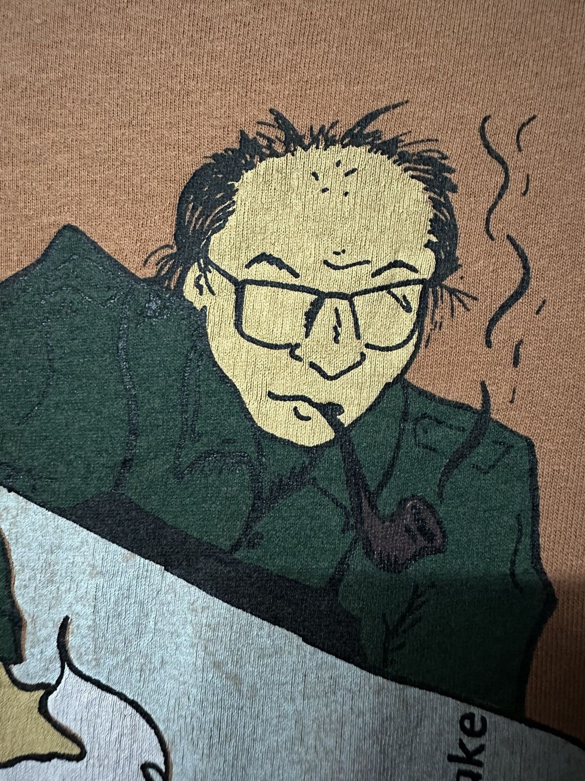Quiksilver × Vintage Vintage 90s Mr Geake Snowboards Faded Tee Size US XL / EU 56 / 4 - 4 Thumbnail