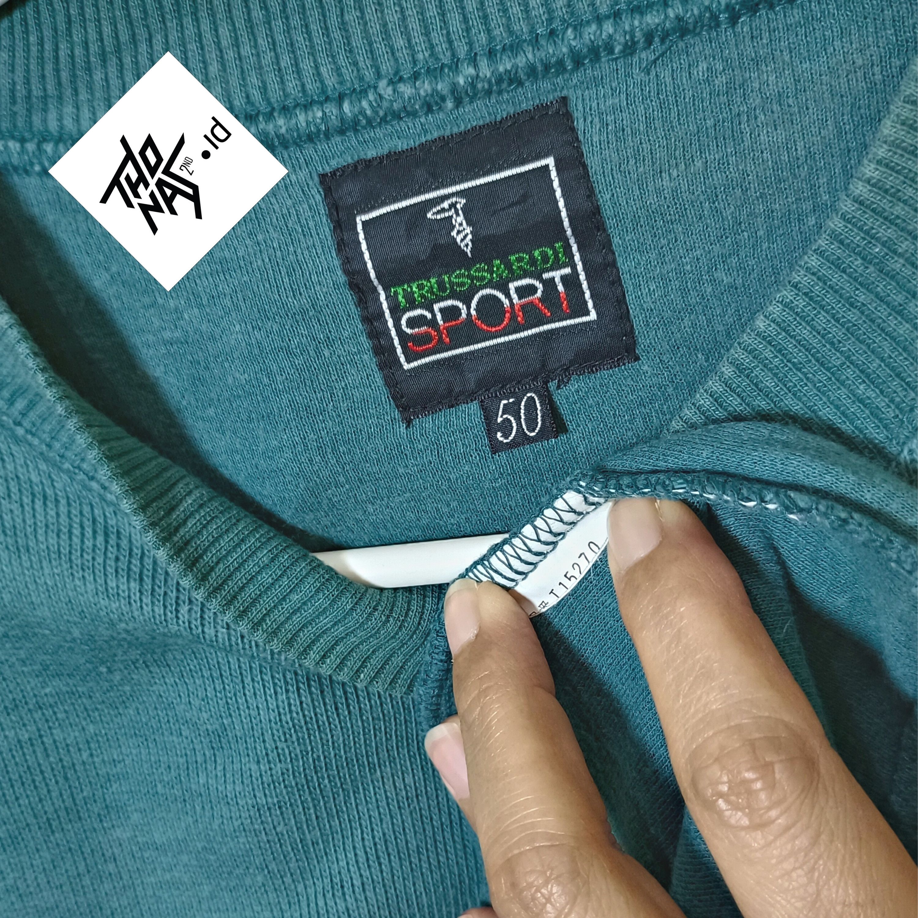 Trussardi Vintage TRUSSARDI GOLF Sweatshirt Designer Size US L / EU 52-54 / 3 - 6 Thumbnail