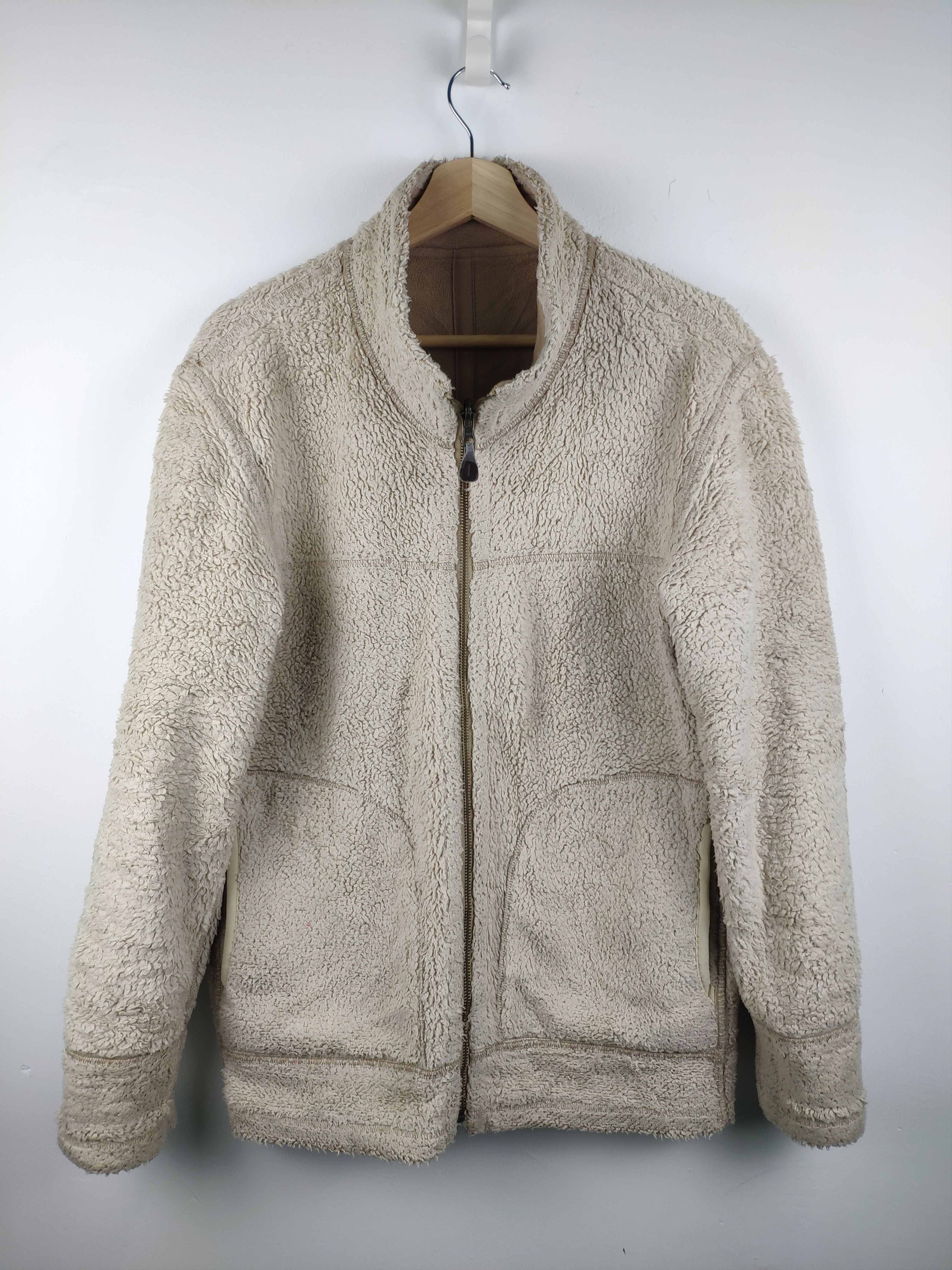 Uniqlo Fleece Sherpa Jacket Reversible