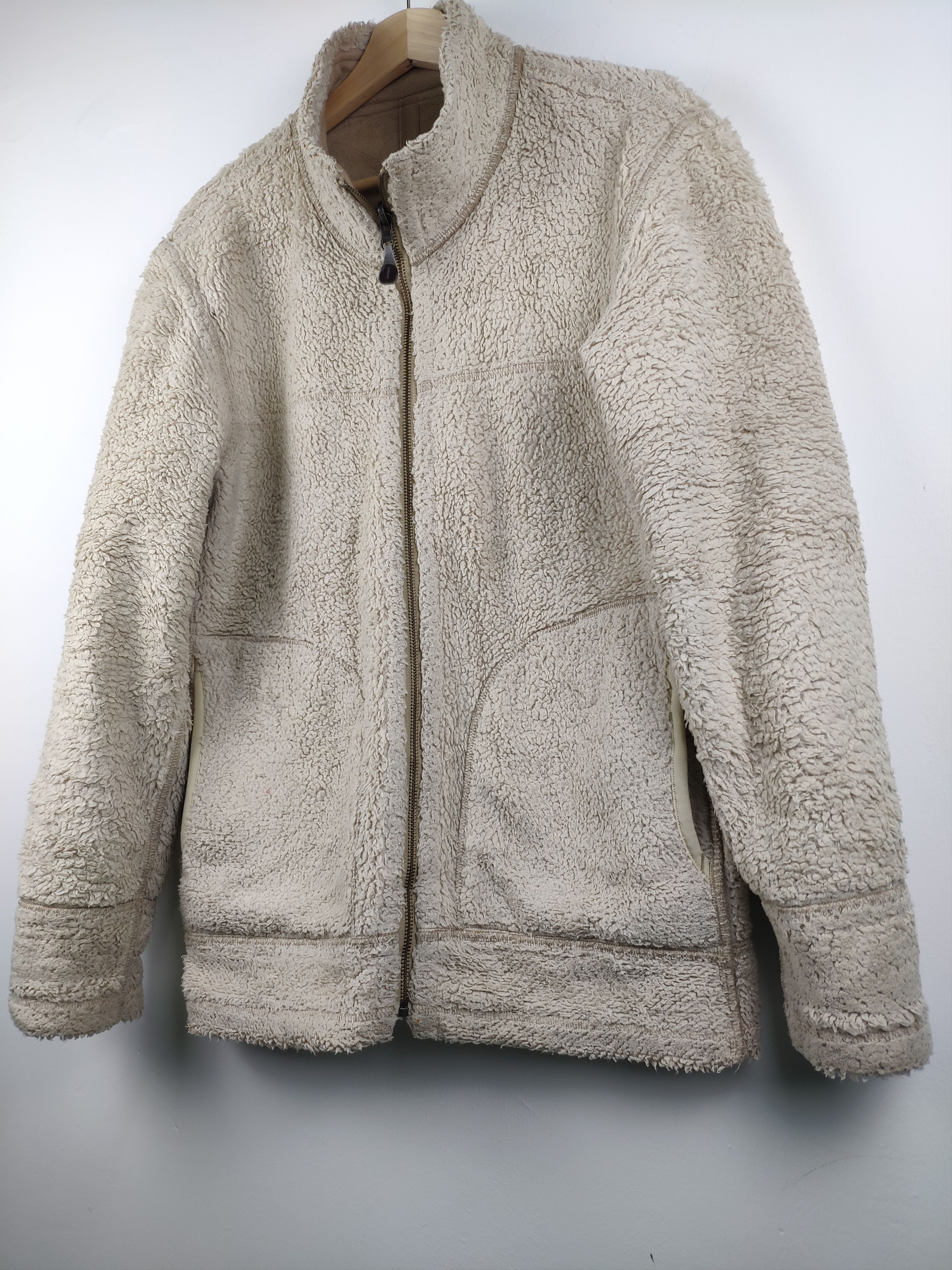 Japanese Brand × Uniqlo Uniqlo Fleece Sherpa Jacket Reversible Size US M / EU 48-50 / 2 - 2 Thumbnail