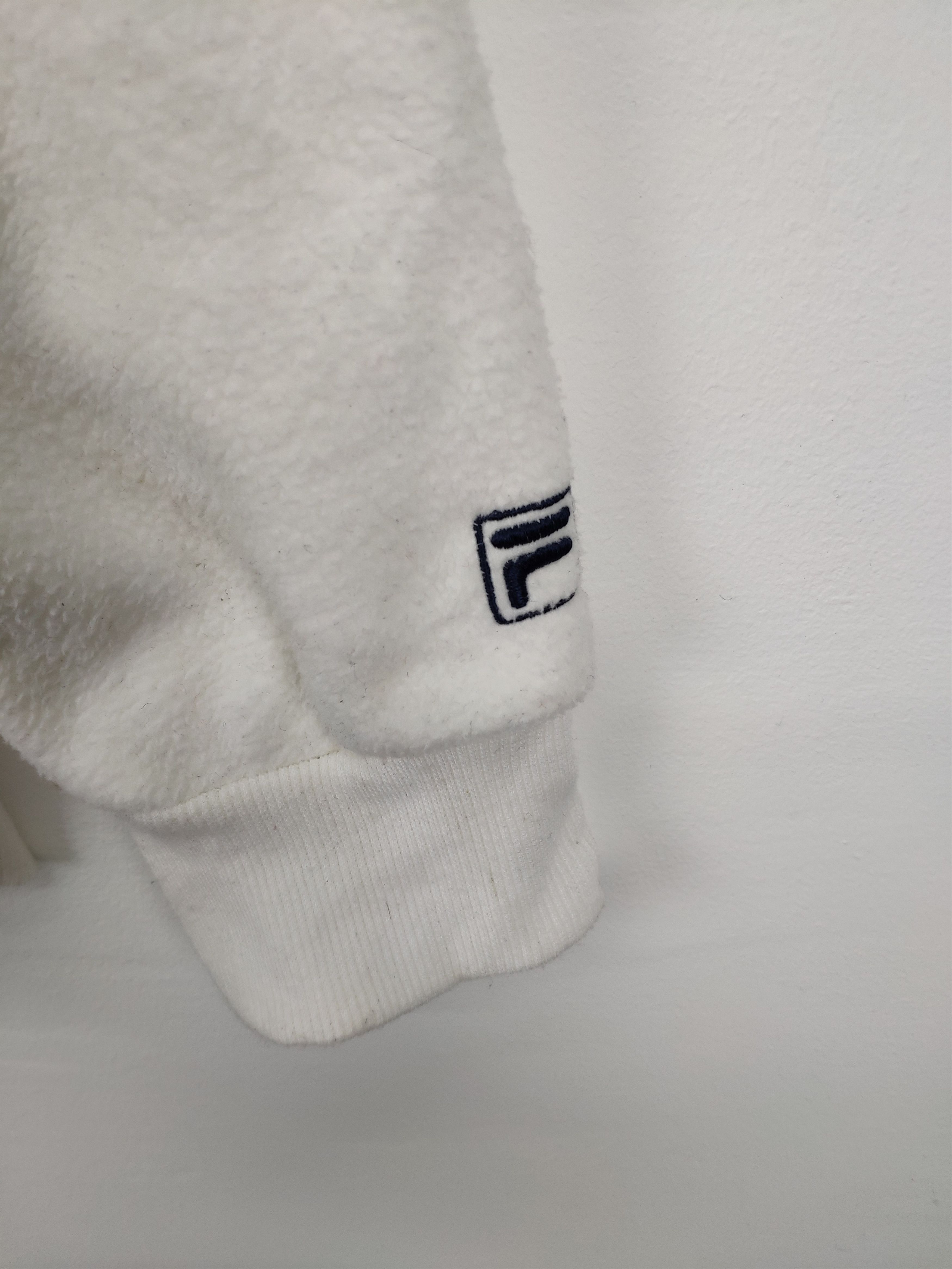 Fila × Vintage Steal 💥 Fila Italia Spell Out Hoodie Sweater Big Logo Size US M / EU 48-50 / 2 - 5 Thumbnail