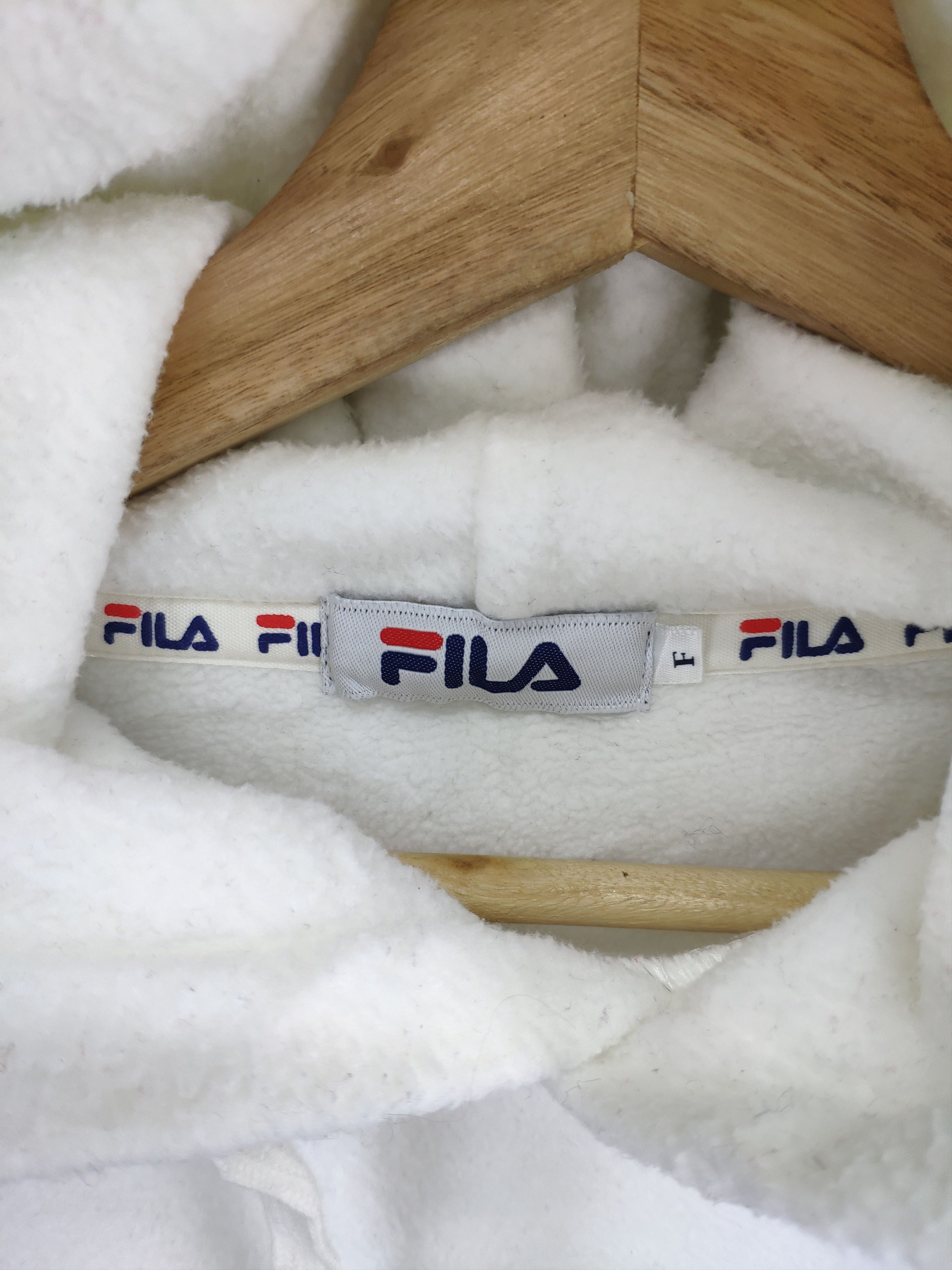 Fila × Vintage Steal 💥 Fila Italia Spell Out Hoodie Sweater Big Logo Size US M / EU 48-50 / 2 - 10 Thumbnail