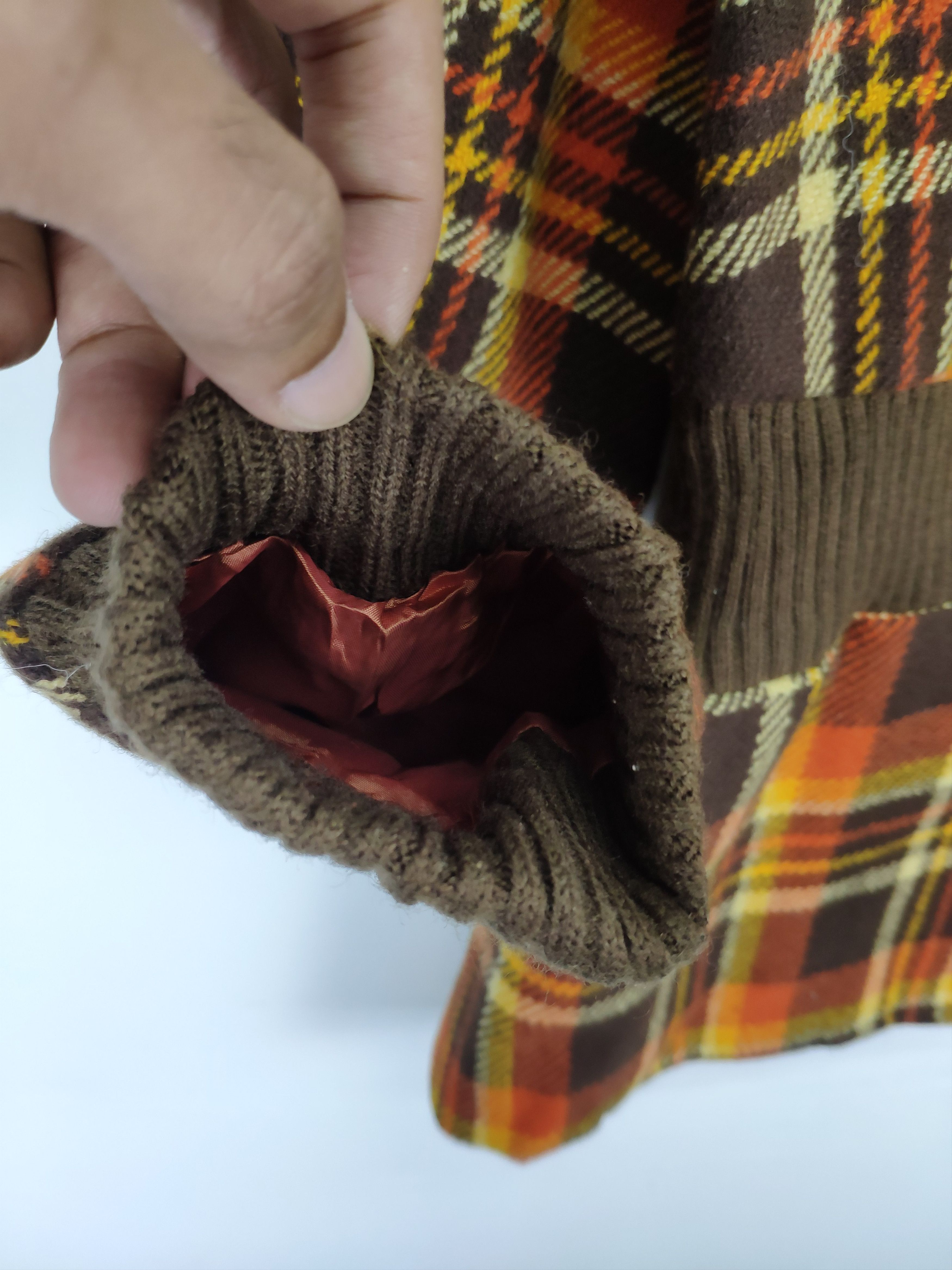 Other Vintage 90s Japanese Brand Wool Plaid Jacket Size S / US 4 / IT 40 - 5 Thumbnail