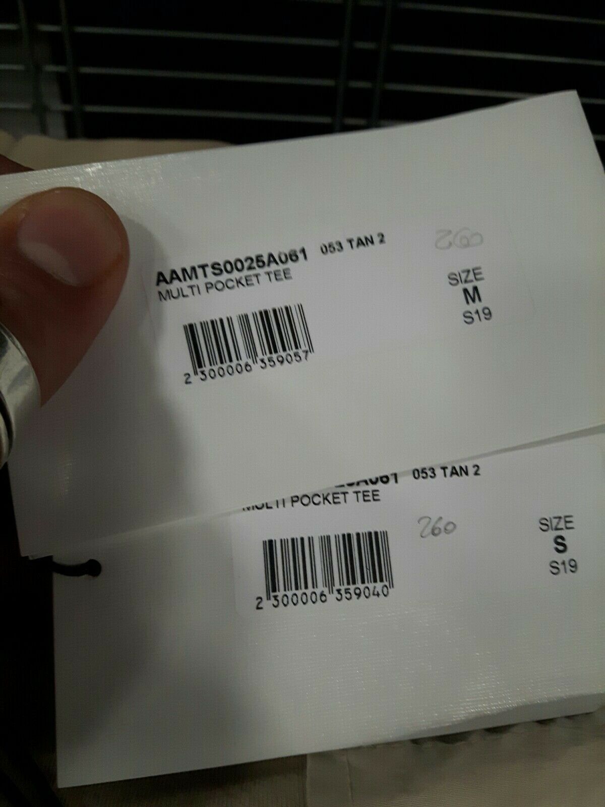 Alyx Multipocket Tee in Beige Size US L / EU 52-54 / 3 - 2 Thumbnail