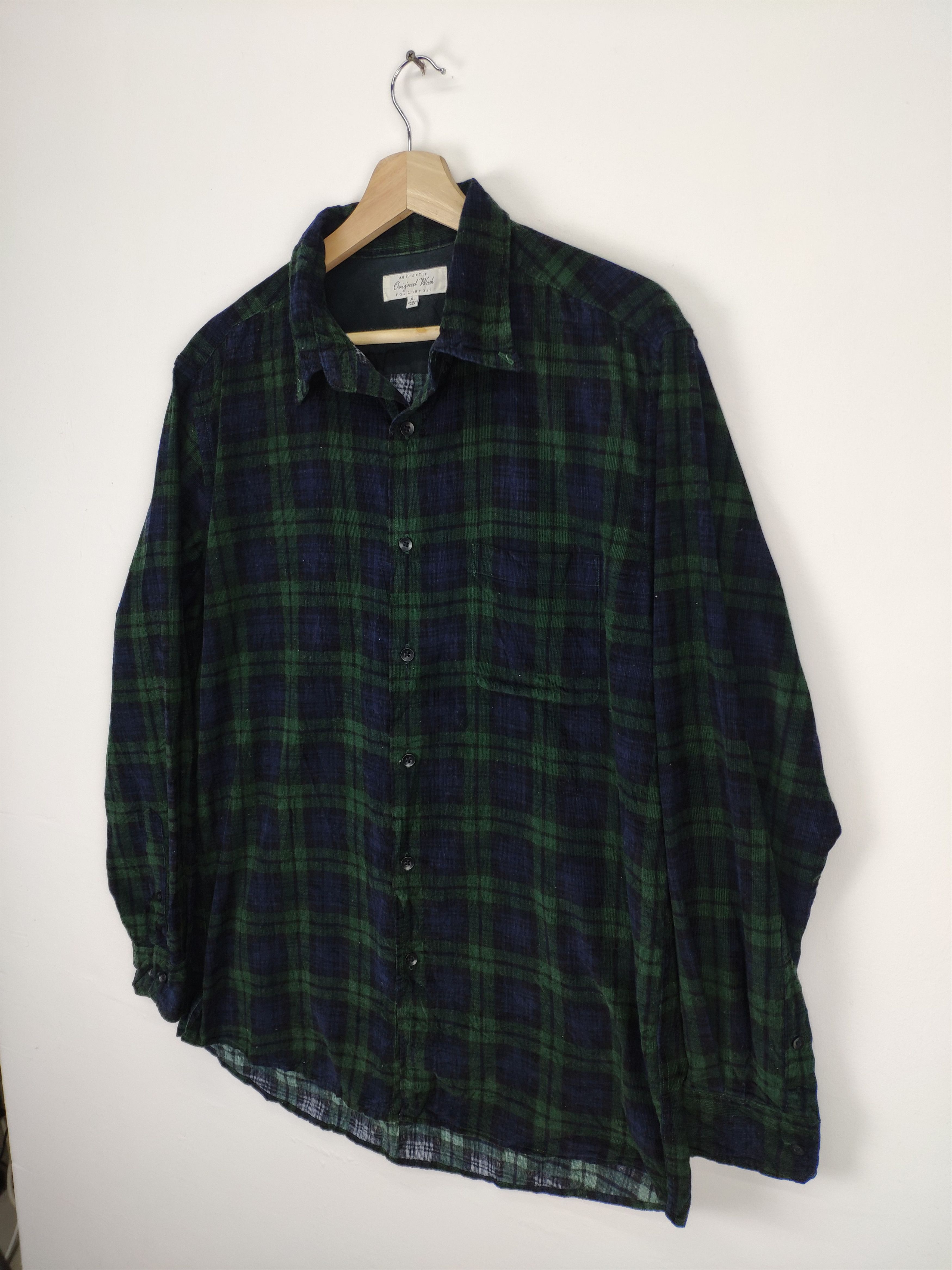 Flannel × Japanese Brand × Uniqlo Steal 💥 Uniqlo Flannel Checkered Button Up Travis Style Size US M / EU 48-50 / 2 - 2 Thumbnail