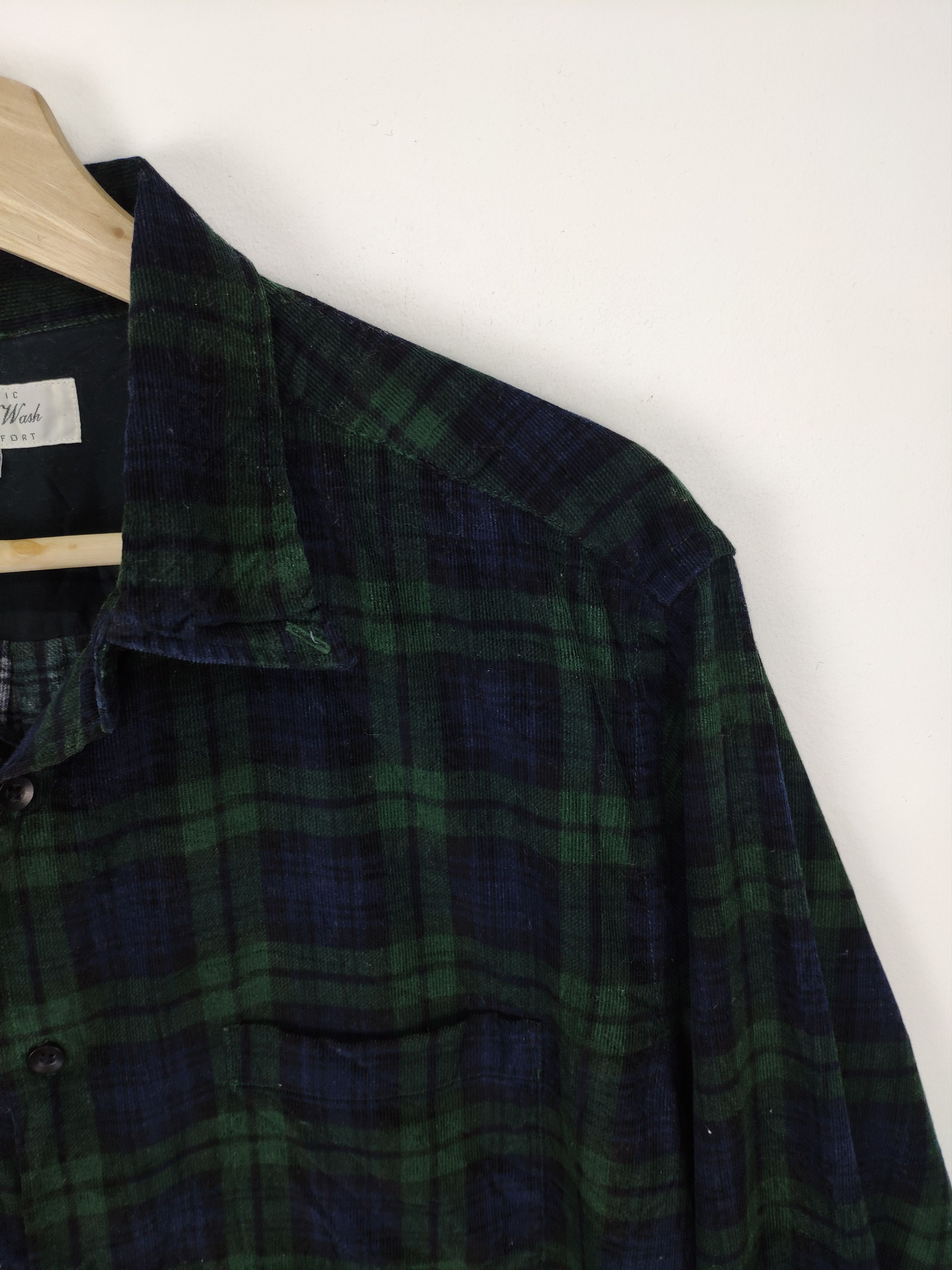 Flannel × Japanese Brand × Uniqlo Steal 💥 Uniqlo Flannel Checkered Button Up Travis Style Size US M / EU 48-50 / 2 - 8 Thumbnail