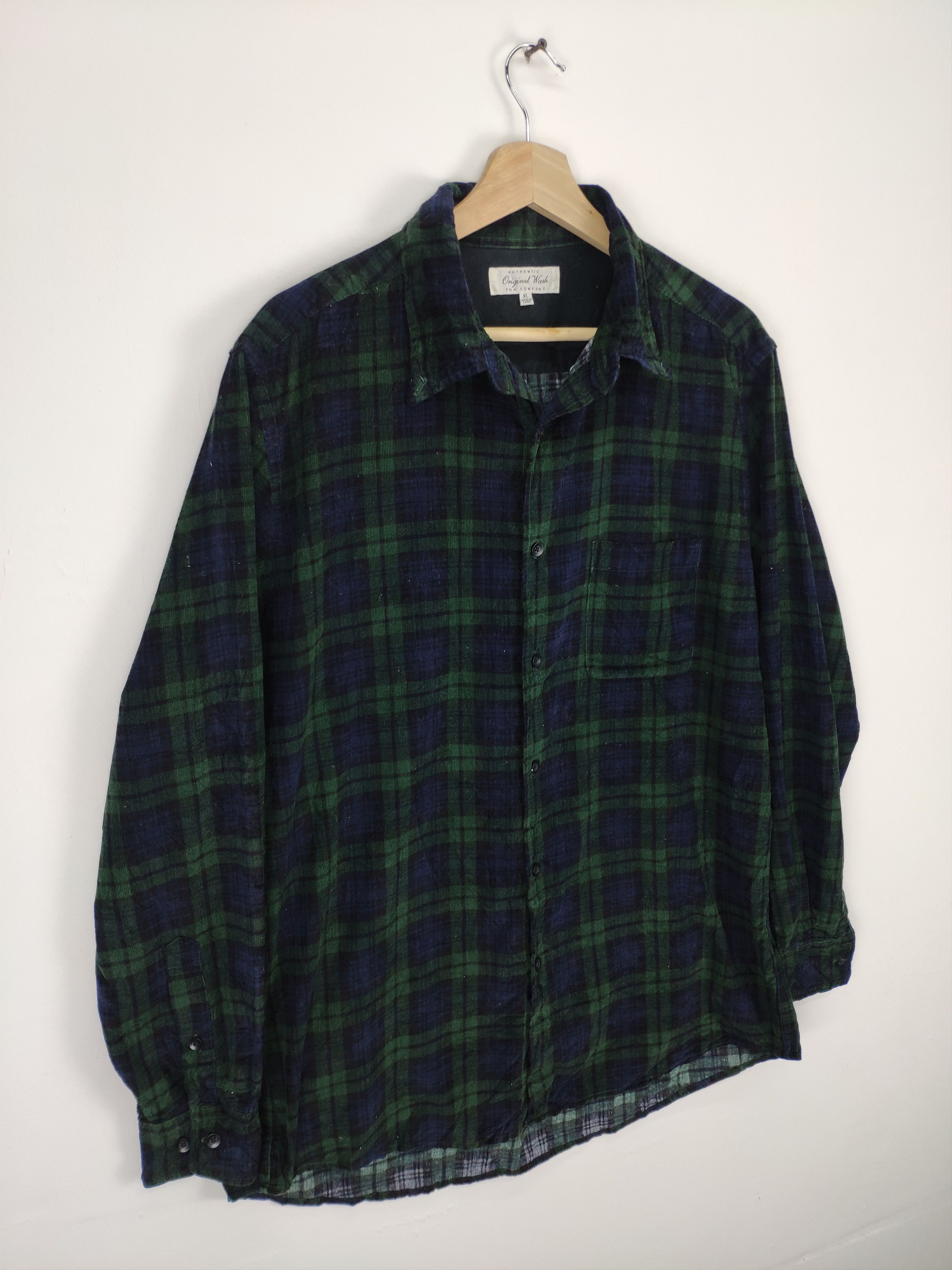 Flannel × Japanese Brand × Uniqlo Steal 💥 Uniqlo Flannel Checkered Button Up Travis Style Size US M / EU 48-50 / 2 - 3 Thumbnail