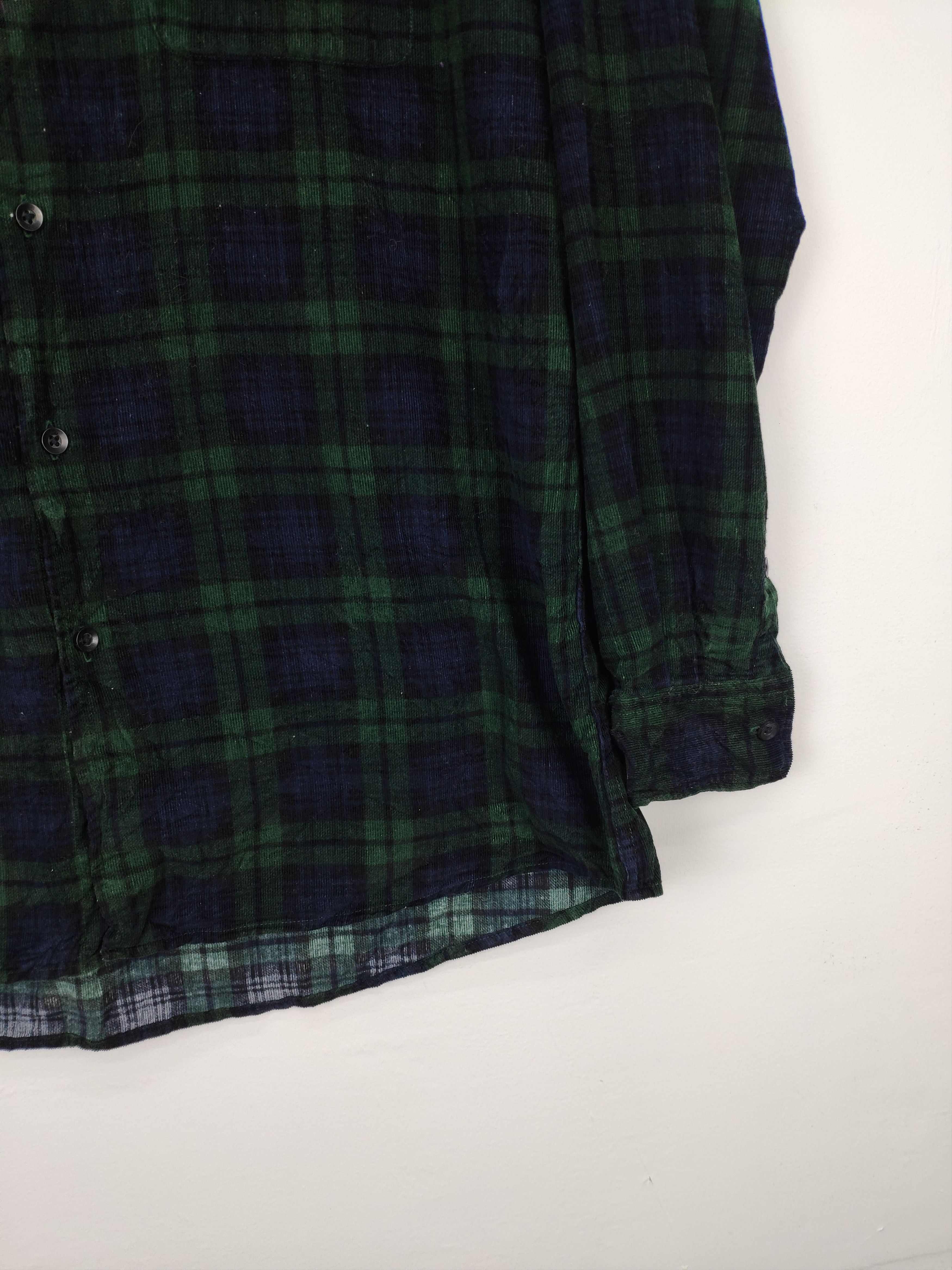 Flannel × Japanese Brand × Uniqlo Steal 💥 Uniqlo Flannel Checkered Button Up Travis Style Size US M / EU 48-50 / 2 - 7 Thumbnail