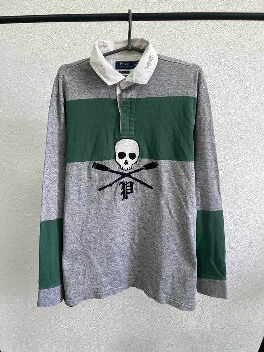 Ralph lauren skull and cheap crossbones polo