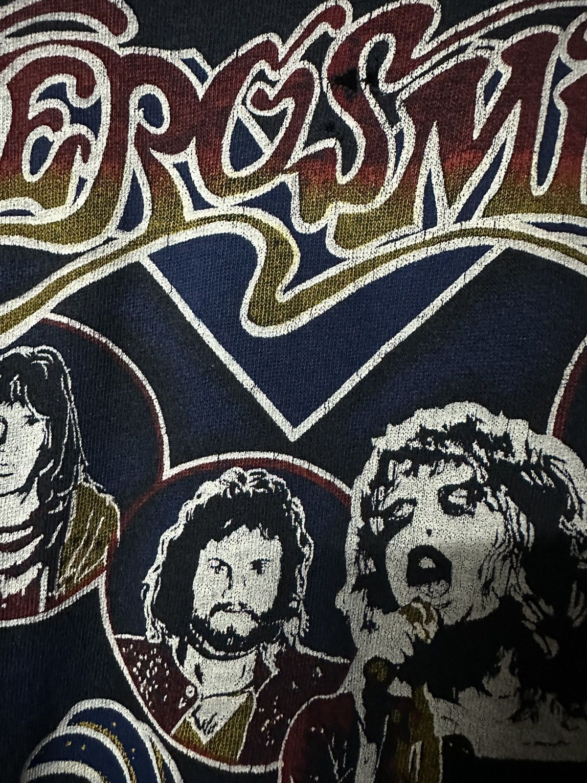 Band Tees Vintage 70s Aerosmith Live In Concert Bootleg Pakistan Tee Size US M / EU 48-50 / 2 - 14 Thumbnail