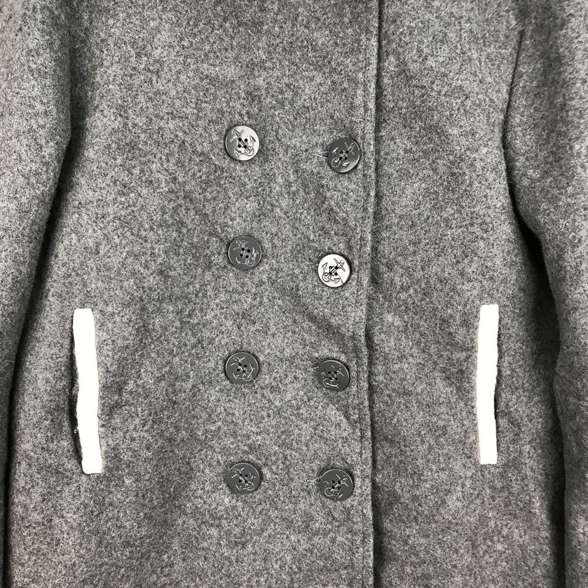 Vintage Schott NYC US 740N Pea Jacket Peacoat Wool Style