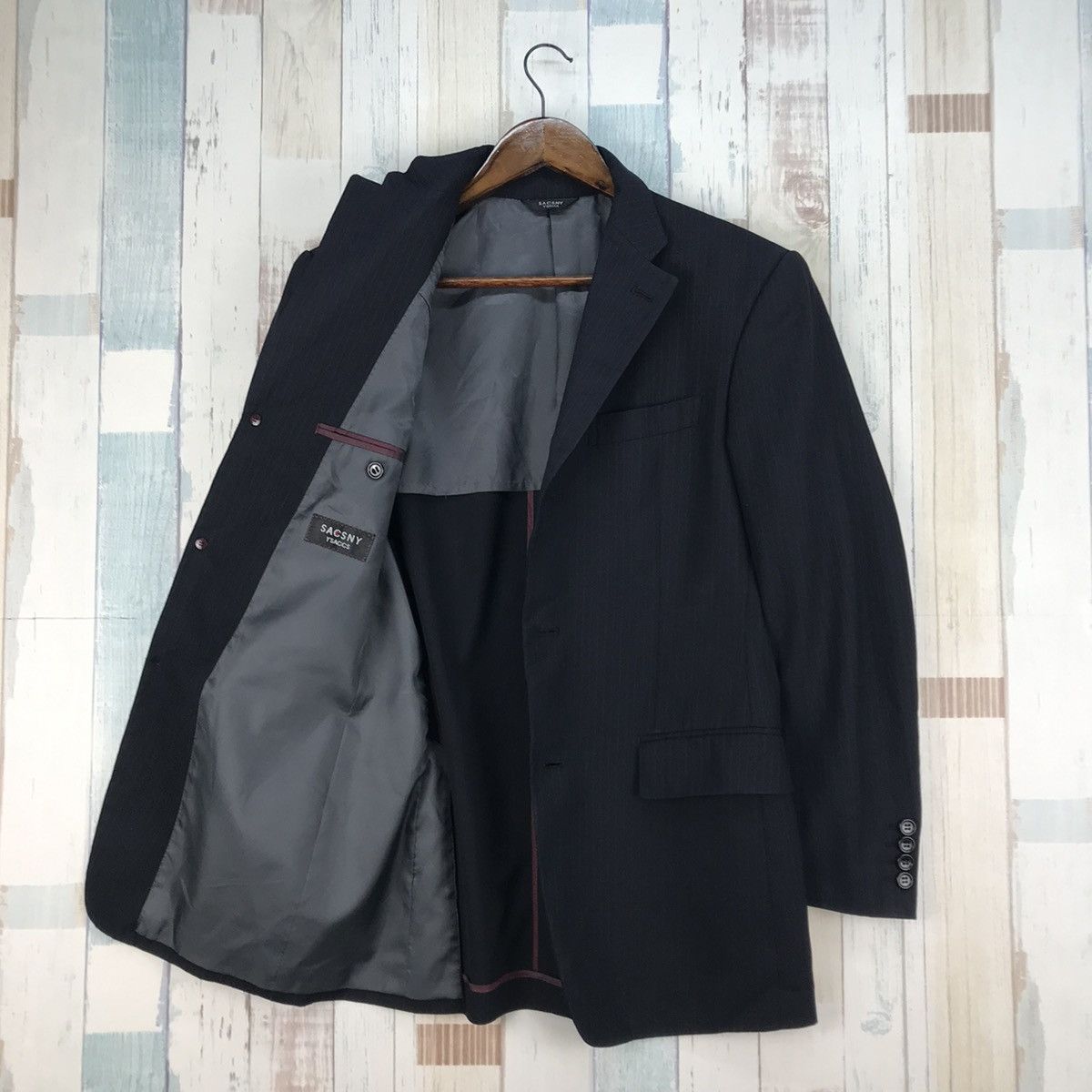 Yohji Yamamoto Vintage Sacsny Y’saccs Blazer Size US M / EU 48-50 / 2 - 1 Thumbnail