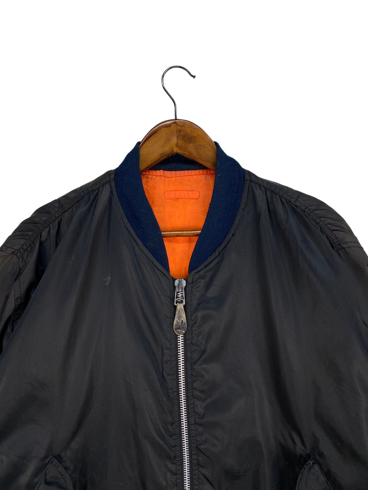 Army Of Me Vintage Air-Force Intermedjate Ma-1 Bomber Jacket Size US M / EU 48-50 / 2 - 2 Thumbnail