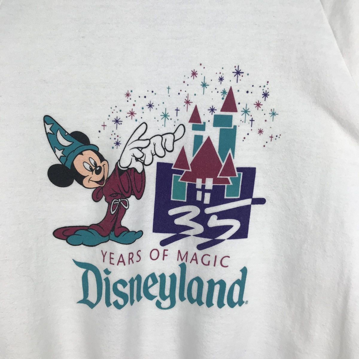 Cartoon Network Vintage 90s Mickey Disneyland 35 Year Of Magic Size US L / EU 52-54 / 3 - 5 Thumbnail