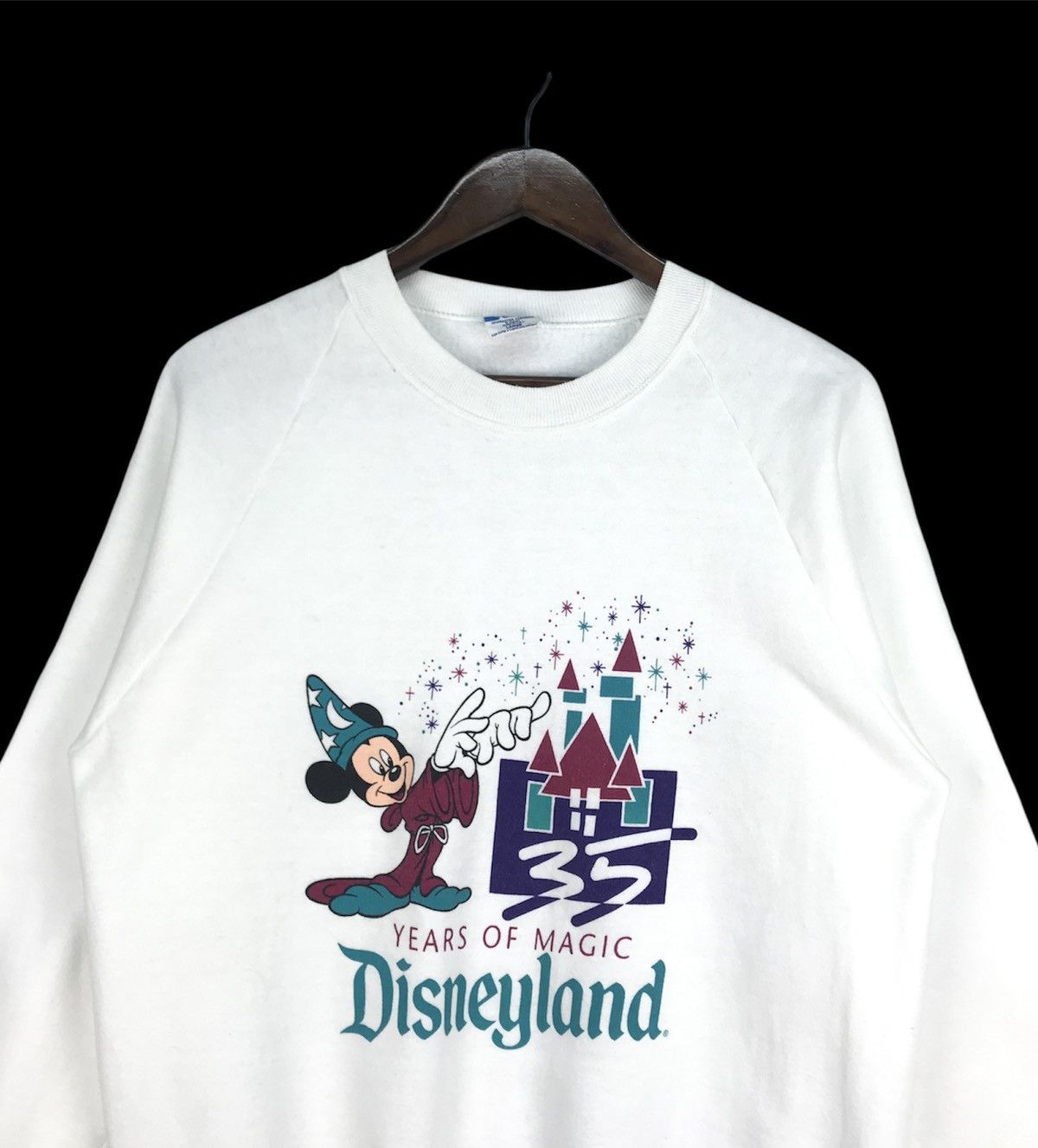 Cartoon Network Vintage 90s Mickey Disneyland 35 Year Of Magic Size US L / EU 52-54 / 3 - 2 Thumbnail