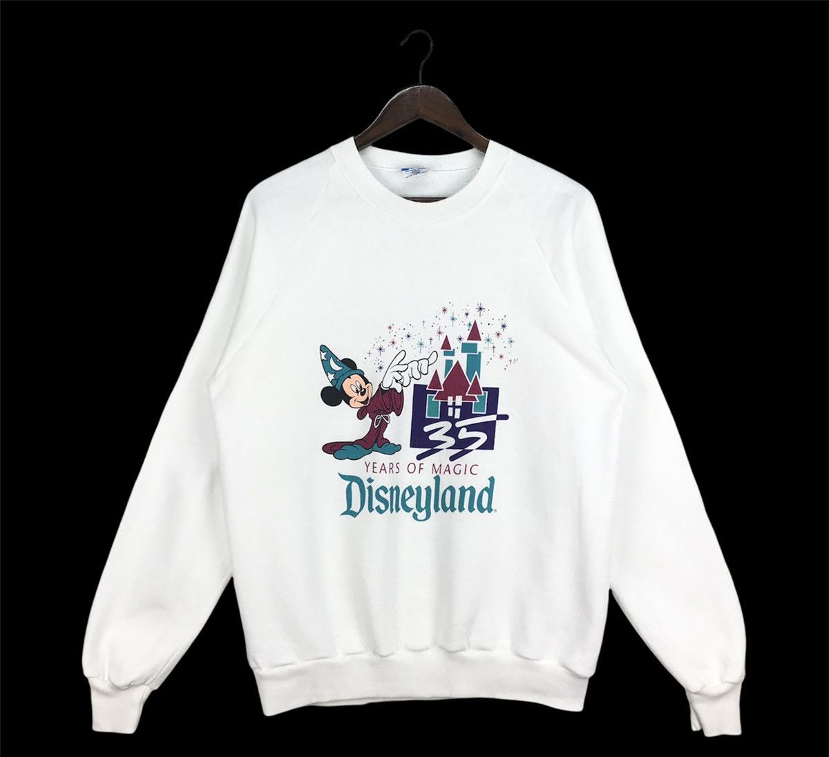 Cartoon Network Vintage 90s Mickey Disneyland 35 Year Of Magic Size US L / EU 52-54 / 3 - 1 Thumbnail