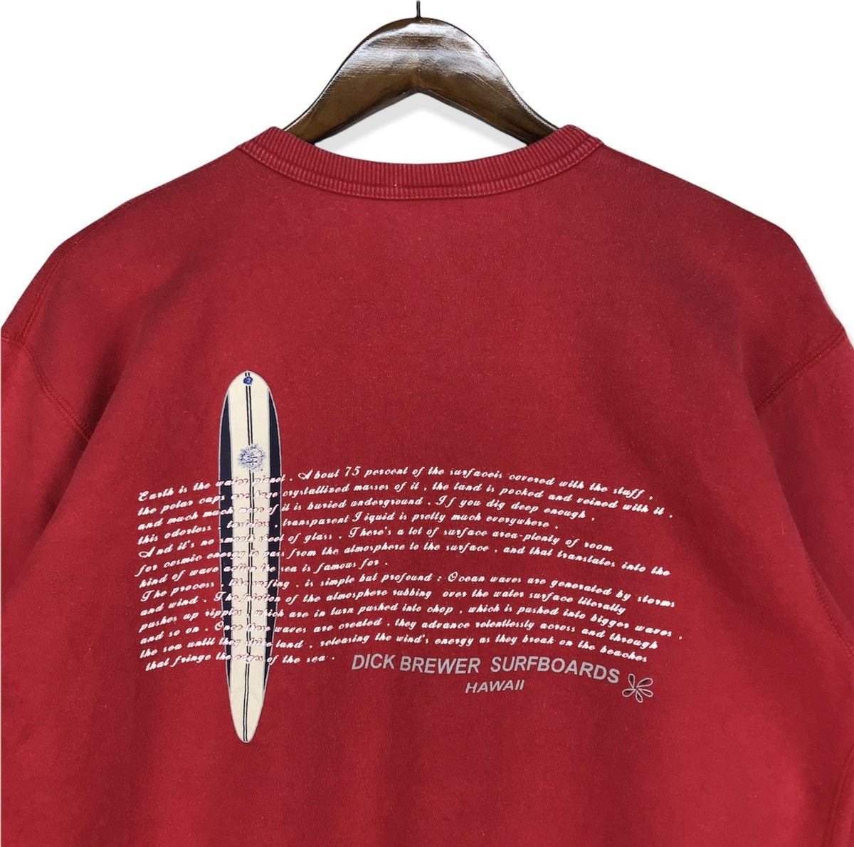 Vintage Vintage Dick Brewer Surfboards Sweatshirt Size US M / EU 48-50 / 2 - 4 Thumbnail