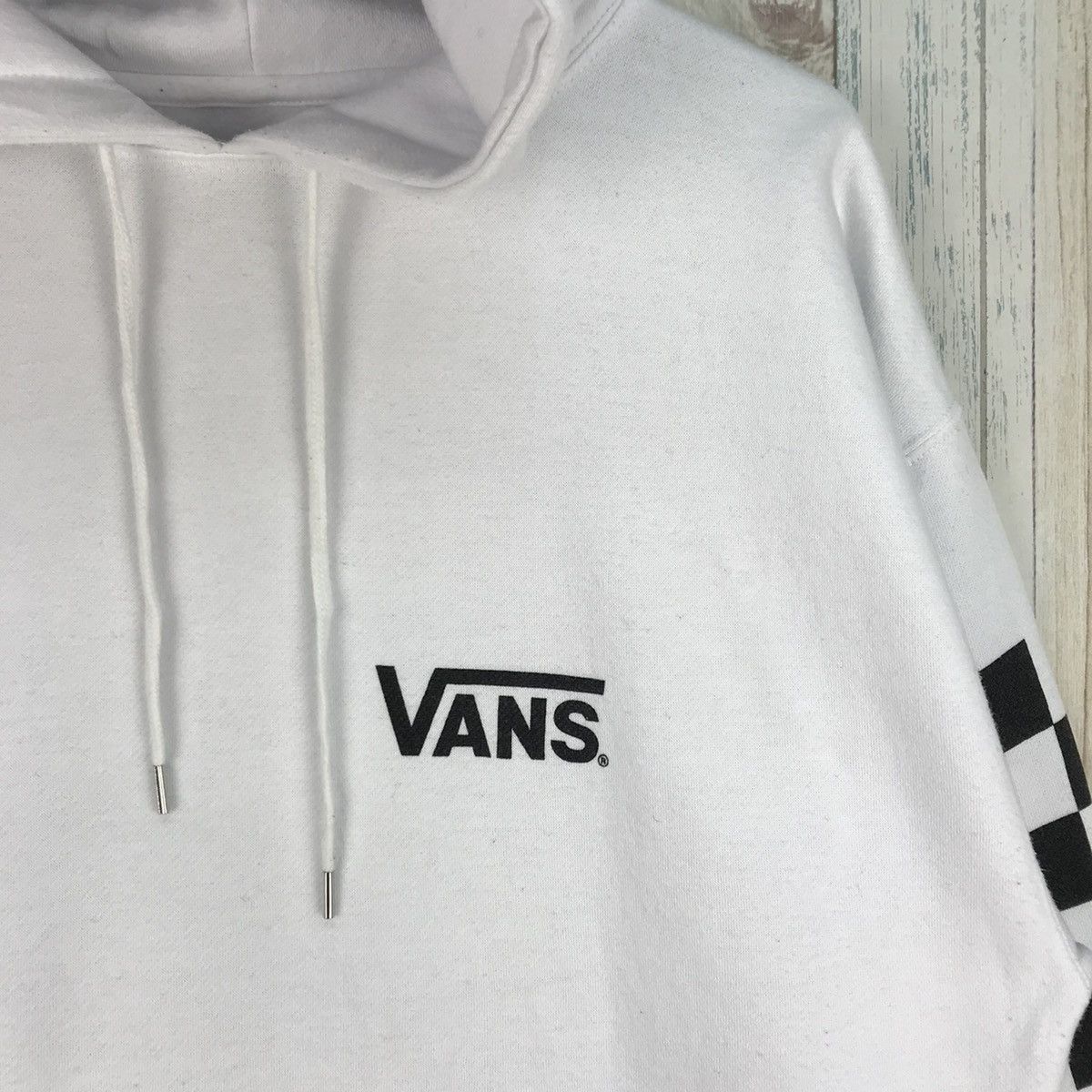 Vans Vans Checkerboard Hoodies Size US L / EU 52-54 / 3 - 6 Thumbnail
