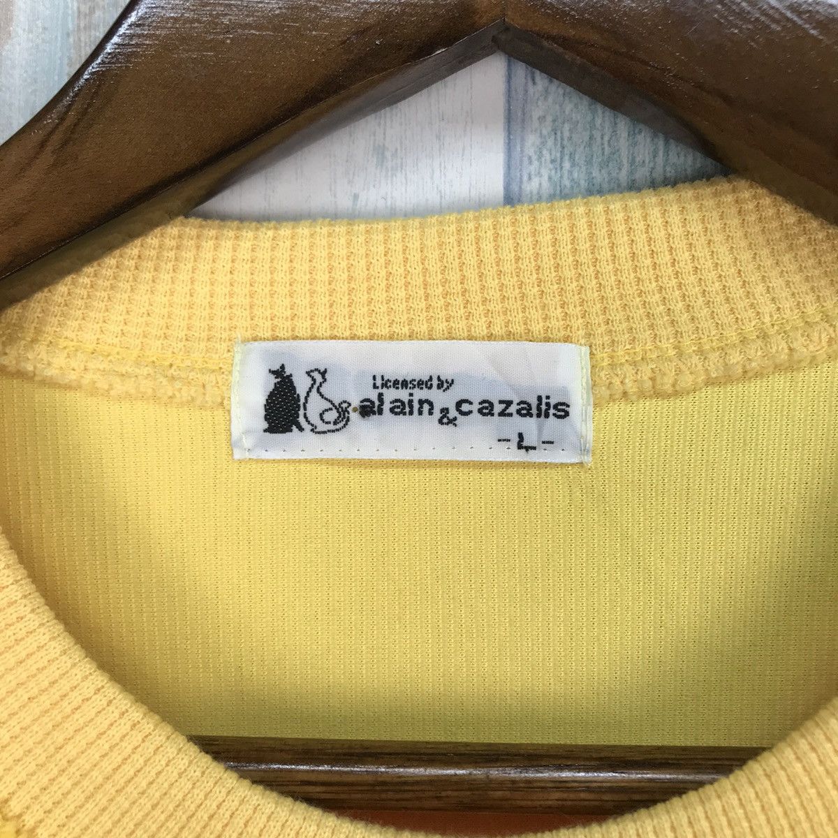 Vintage Vintage Alain & Cazalis Paris Sweatshirt Size US L / EU 52-54 / 3 - 5 Thumbnail
