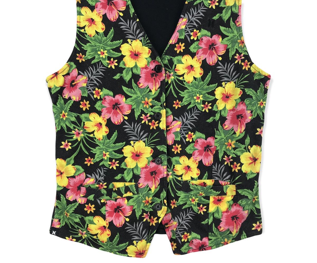 Hurley Vintage Hurley Floral Vest Size US XS / EU 42 / 0 - 2 Thumbnail