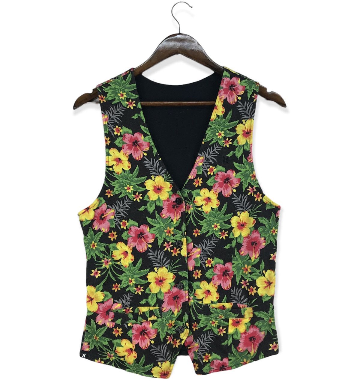 Hurley Vintage Hurley Floral Vest Size US XS / EU 42 / 0 - 1 Thumbnail