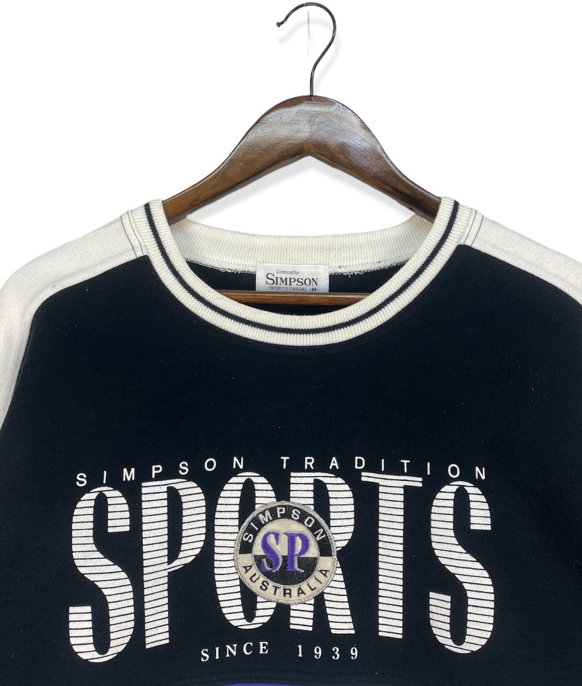 Vintage Vintage Simpson Sport Australia Sweatshirt Size US M / EU 48-50 / 2 - 2 Thumbnail