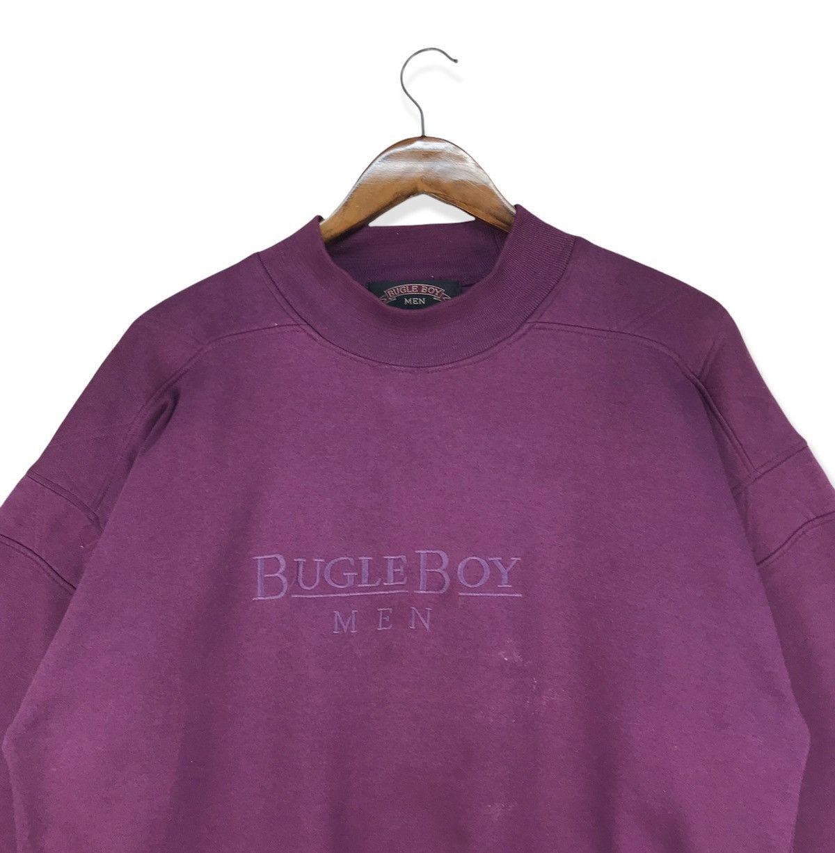 Bugle Boy Vintage Bugle Boy Men Sweatshirt Size US L / EU 52-54 / 3 - 2 Thumbnail