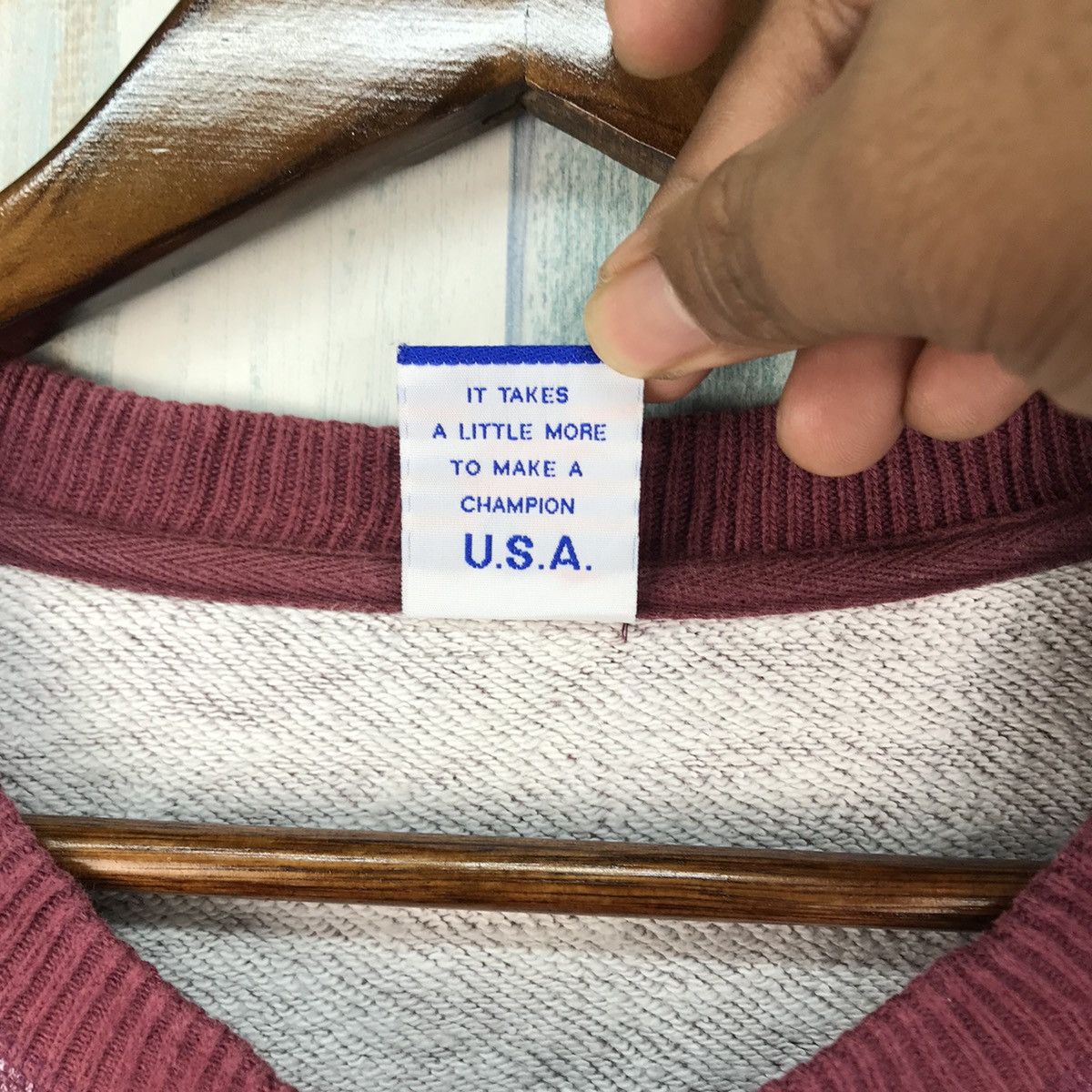 Champion Vintage Champion Est 1919 Sweatshirt Size US XXL / EU 58 / 5 - 10 Thumbnail