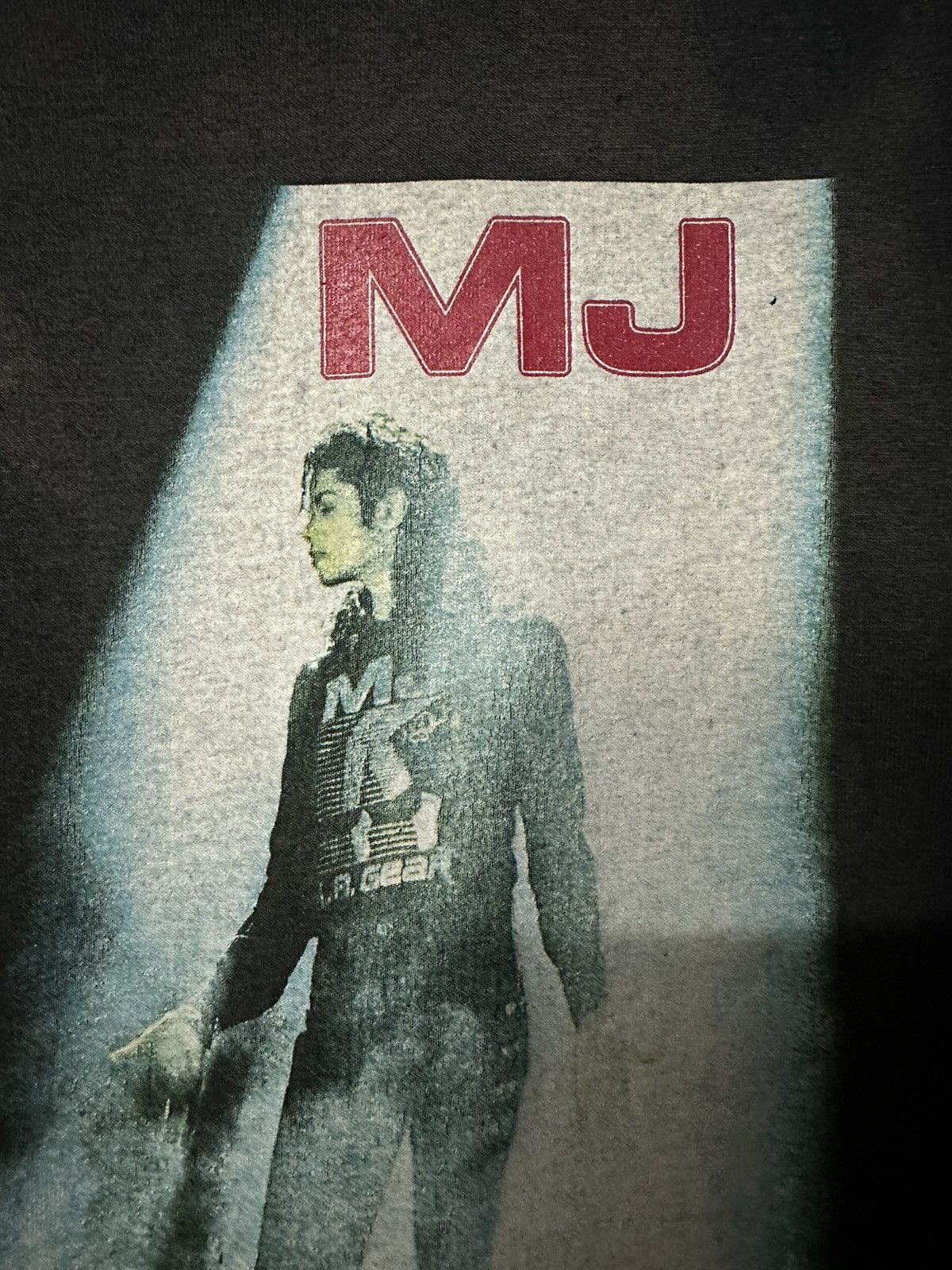 Band Tees × Rap Tees × Vintage Vintage 90s Michael Jackson La Gear Sun Faded Tee Size US M / EU 48-50 / 2 - 3 Thumbnail