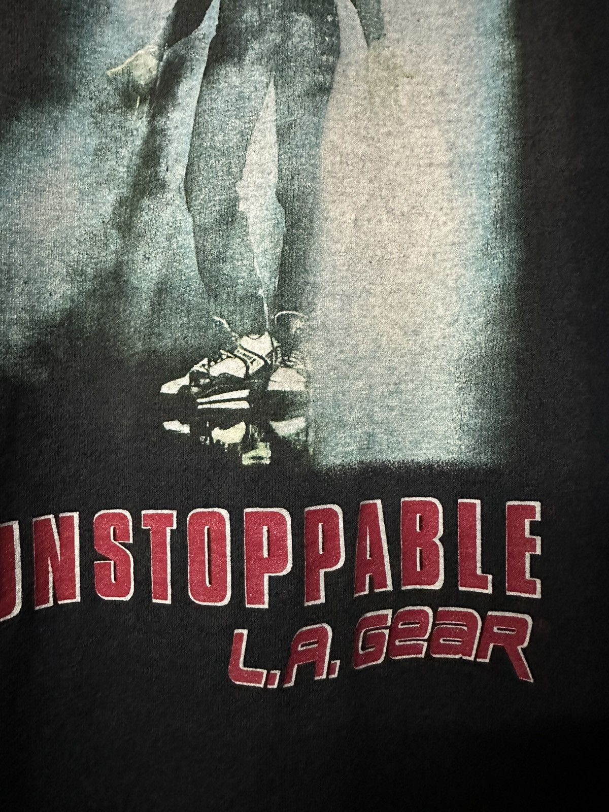 Band Tees × Rap Tees × Vintage Vintage 90s Michael Jackson La Gear Sun Faded Tee Size US M / EU 48-50 / 2 - 4 Thumbnail