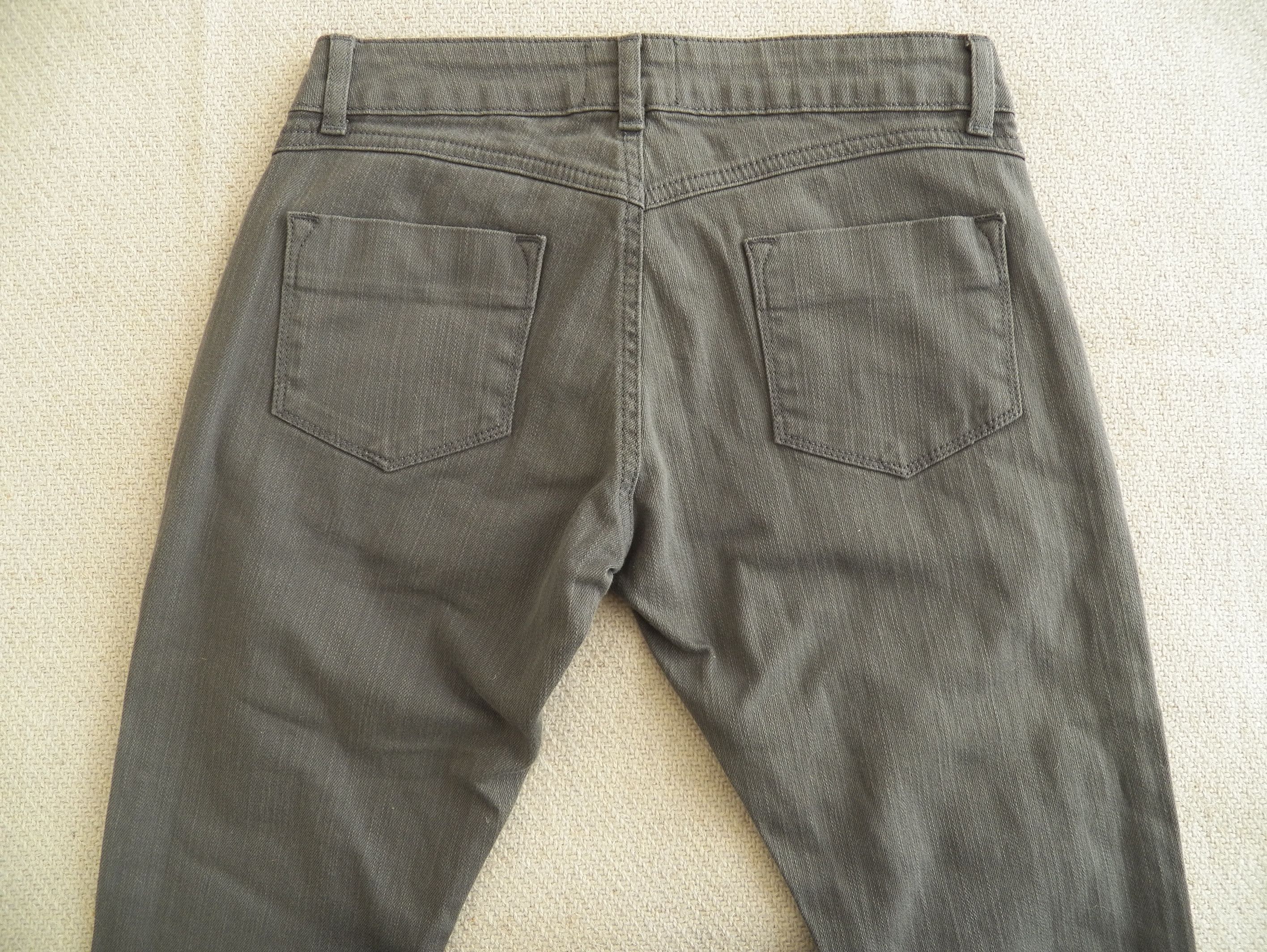 Other Hotel Particulier Slim Jeans Grey Twill Distressed Ripped Size 27" / US 4 / IT 40 - 9 Thumbnail