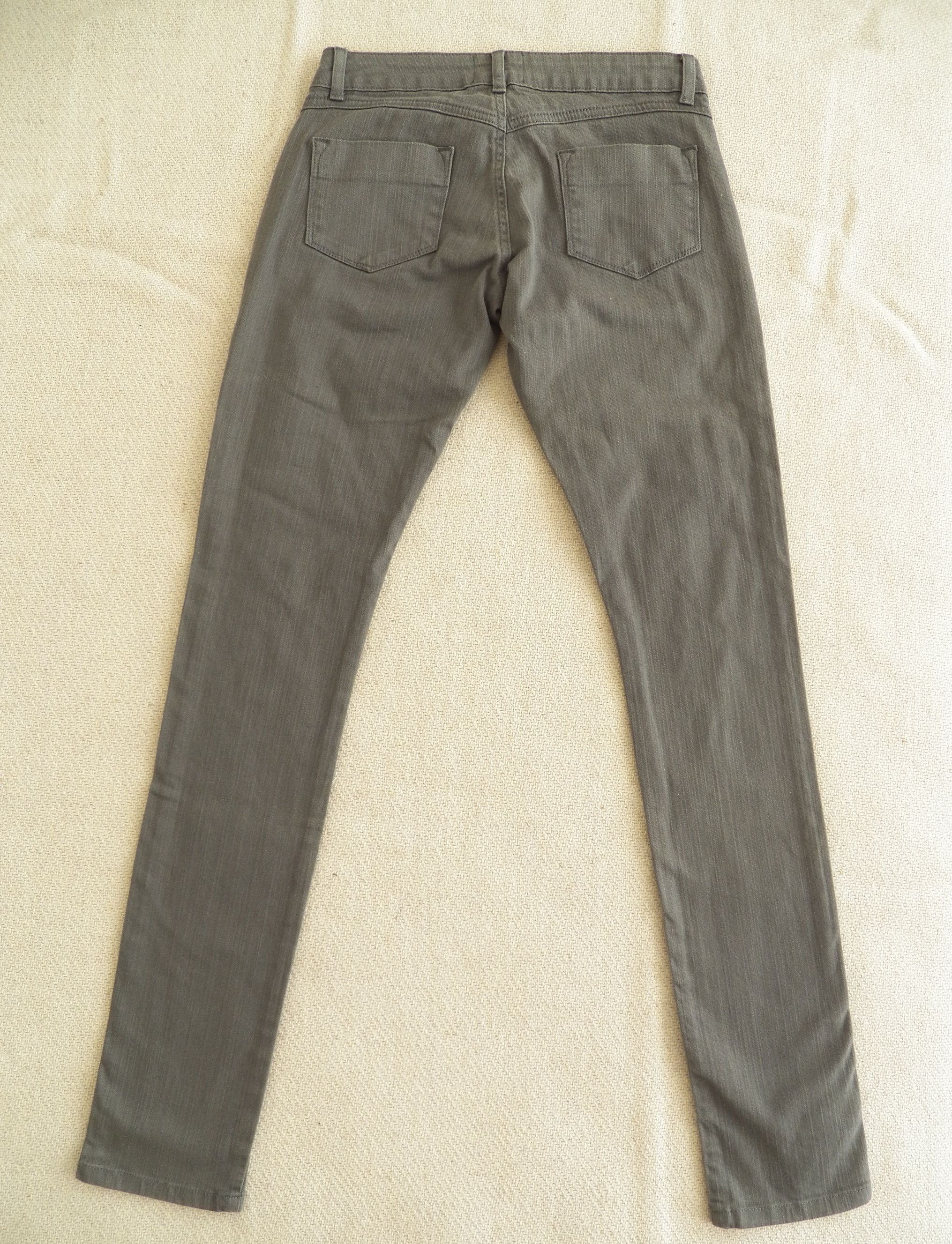 Other Hotel Particulier Slim Jeans Grey Twill Distressed Ripped Size 27" / US 4 / IT 40 - 8 Thumbnail