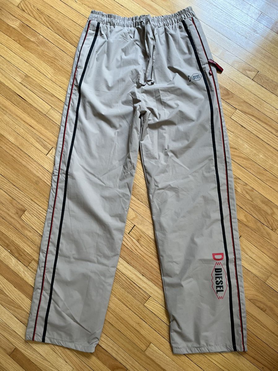 Image of Diesel Track Pants in Brown, Men's (Size 34)