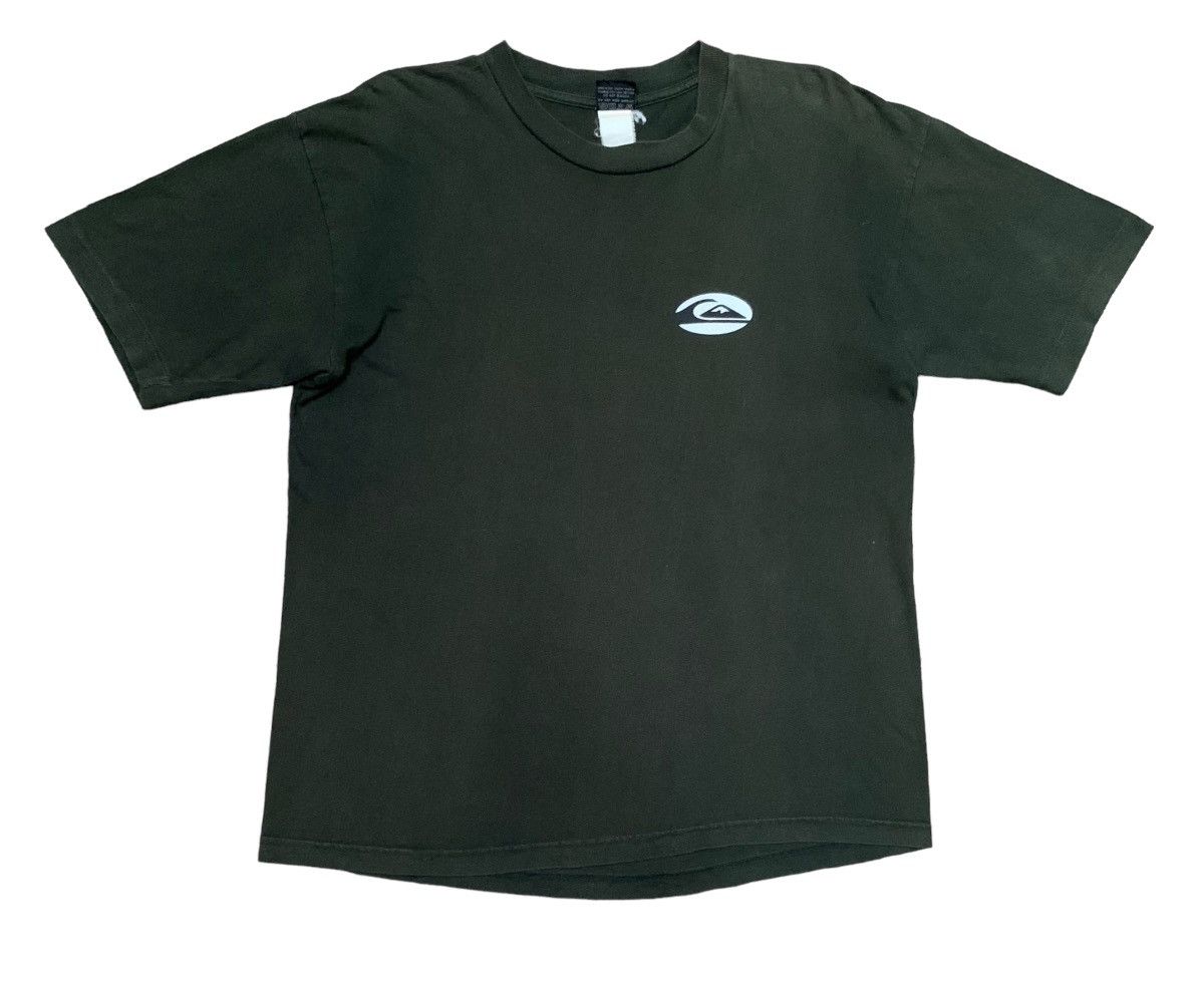 Quiksilver Rare Design Vintage Brand Surfing Quiksilver T-shirt 1990s Size US L / EU 52-54 / 3 - 2 Thumbnail