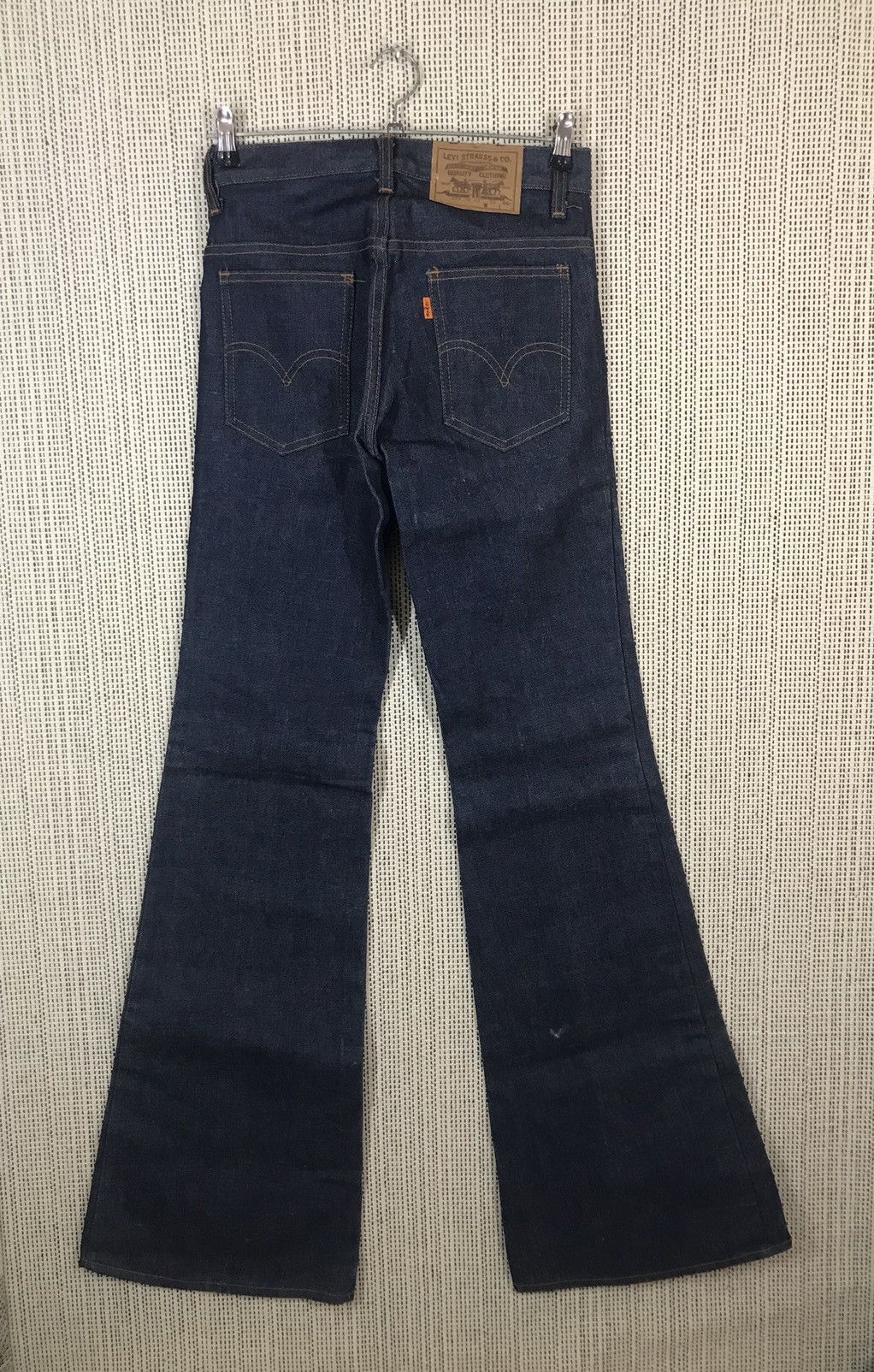 Levi's ‼️TRUE VINTAGE LEVIS 70s ORANGE Tag EXTRA BOOTCUT DENIM‼️ Size US 28 / EU 44 - 1 Thumbnail