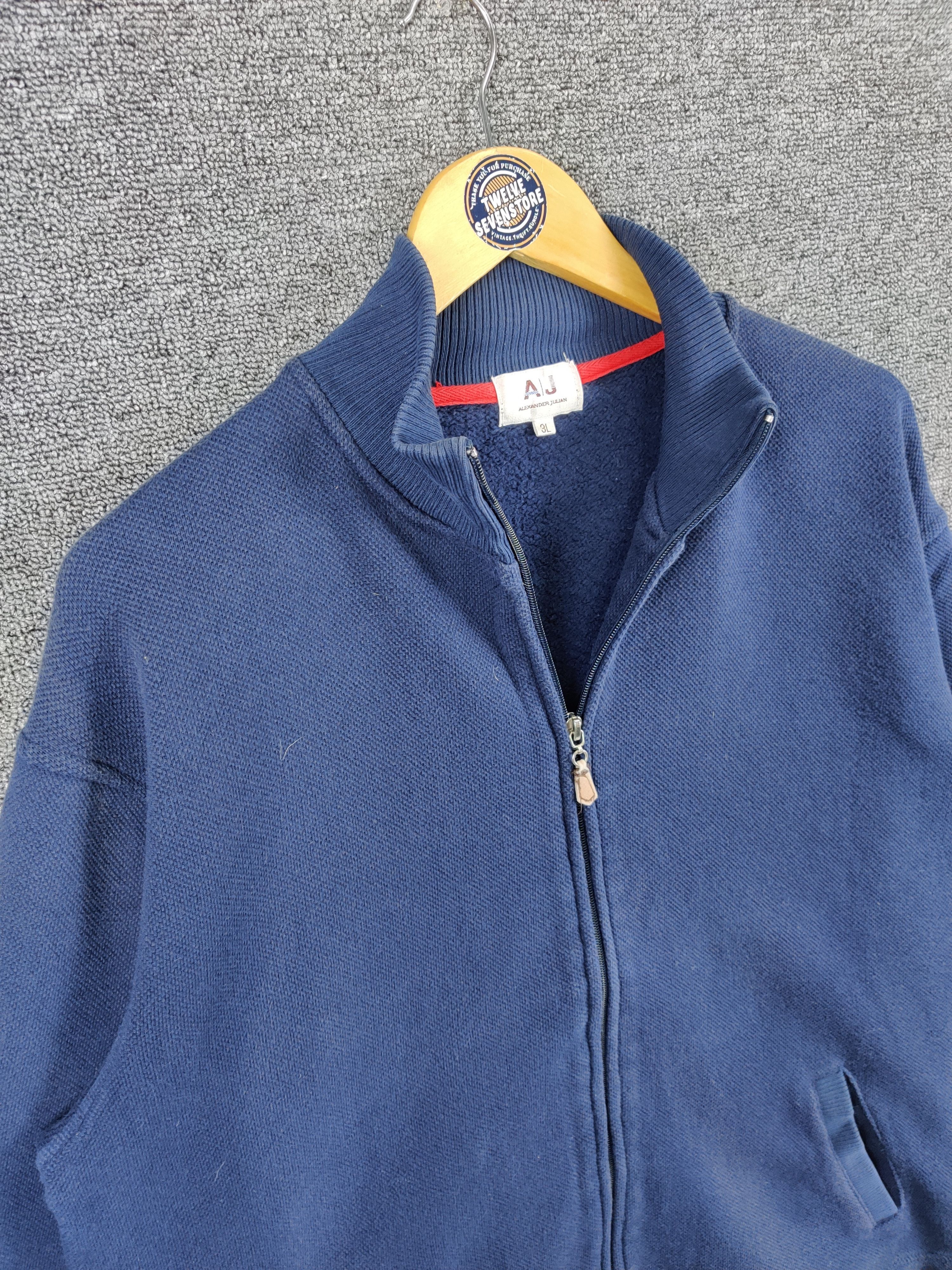 Alexander Julian Vintage Alexander Julian Zipper Sweatshirt Size US XL / EU 56 / 4 - 7 Thumbnail
