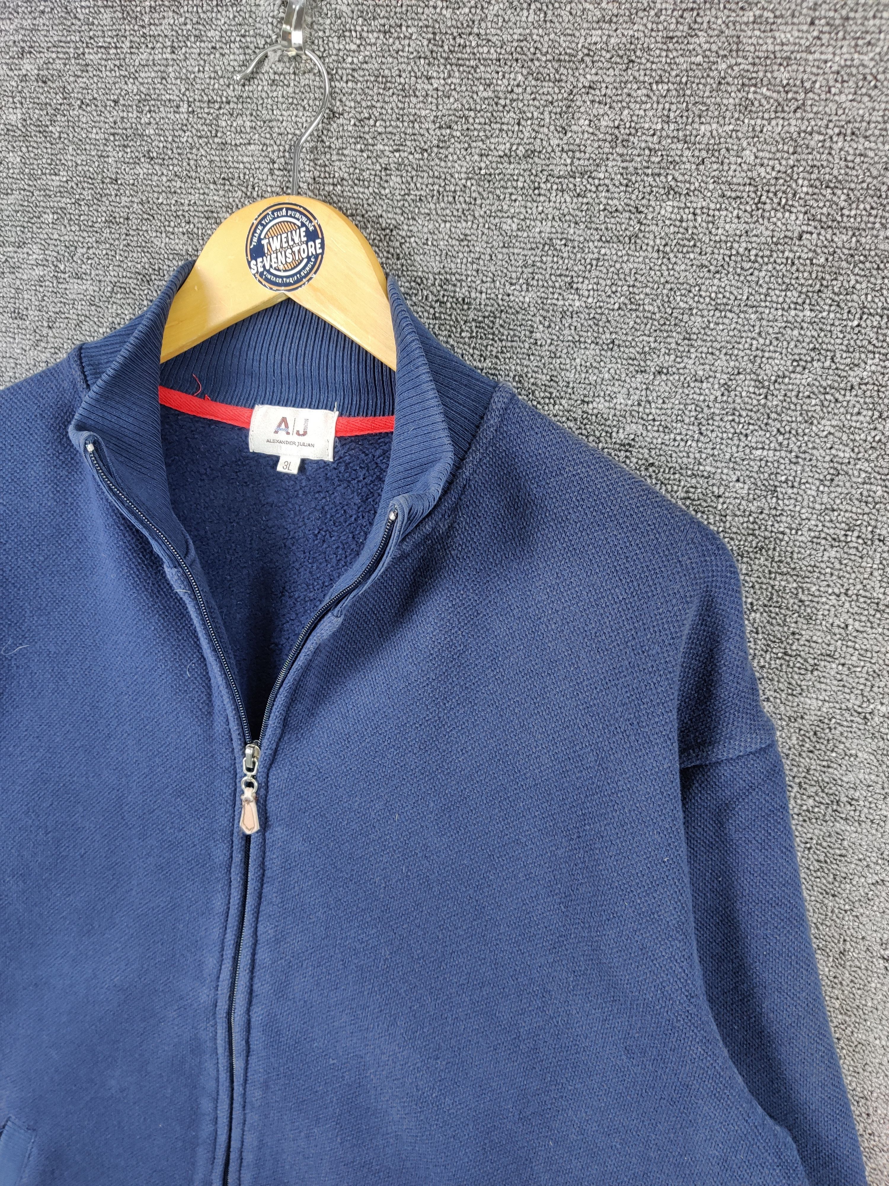 Alexander Julian Vintage Alexander Julian Zipper Sweatshirt Size US XL / EU 56 / 4 - 6 Thumbnail