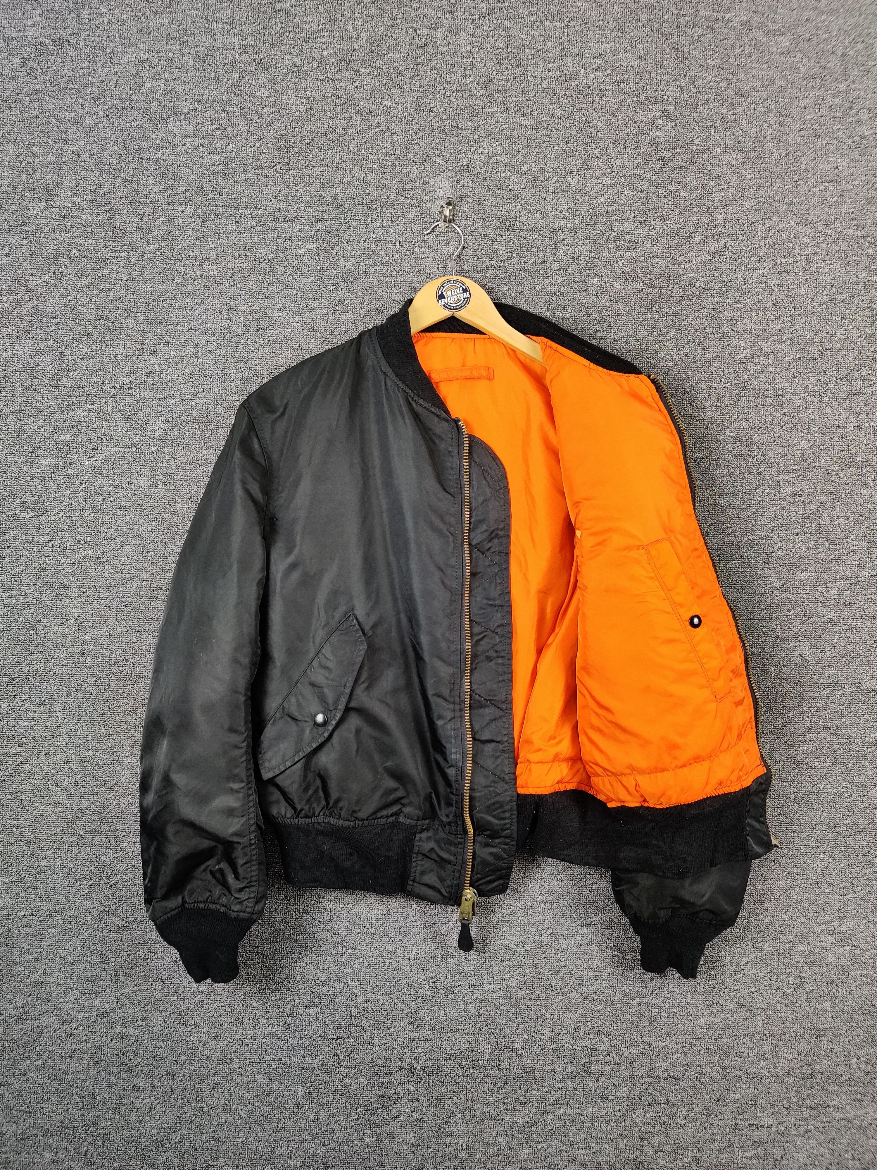 Vintage 90's Alpha Industries Flight Ma-1 Bomber Jacket