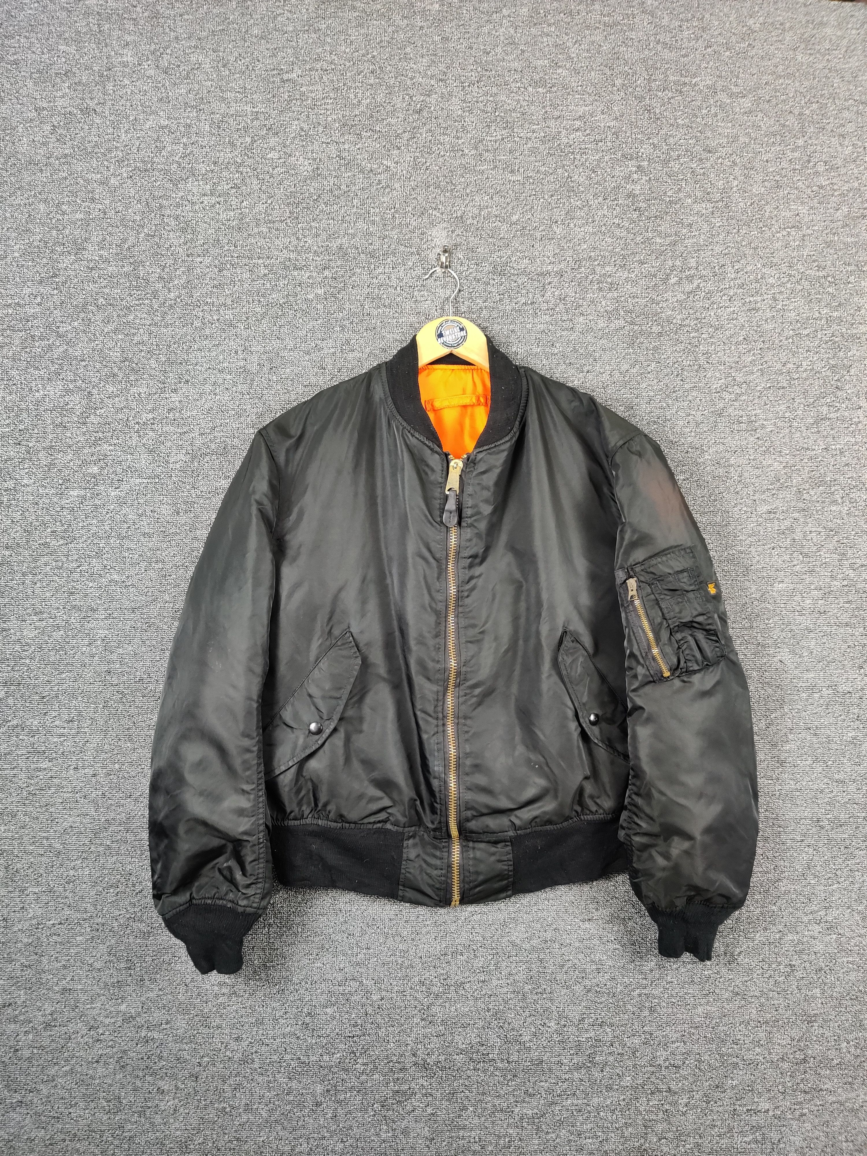Alpha Industries × Vintage Vintage 90's Alpha Industries MA