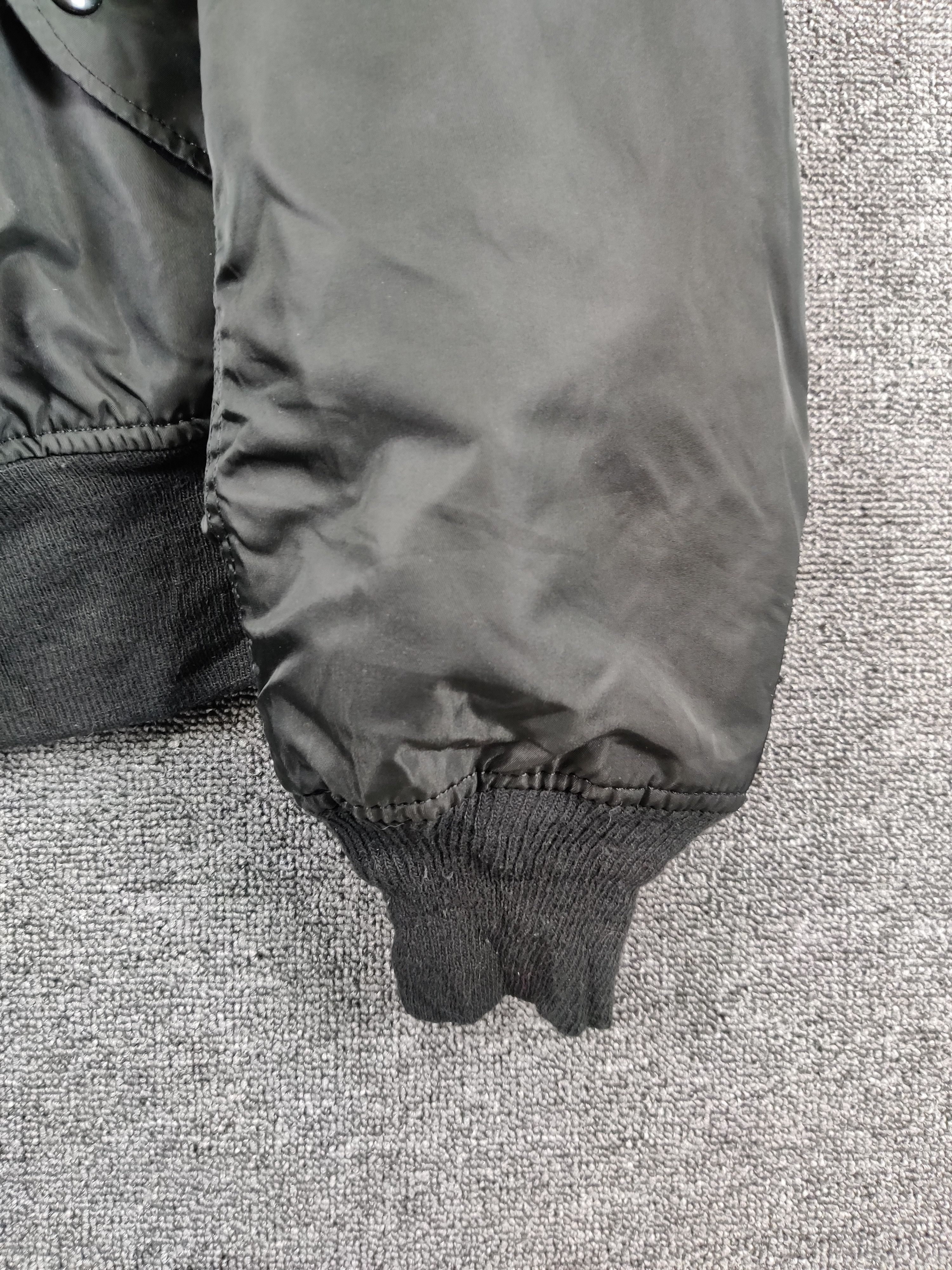 Alpha Industries Vintage 90s Alpha Industries Ma-1 Flight Bomber Jacket Size US L / EU 52-54 / 3 - 3 Thumbnail