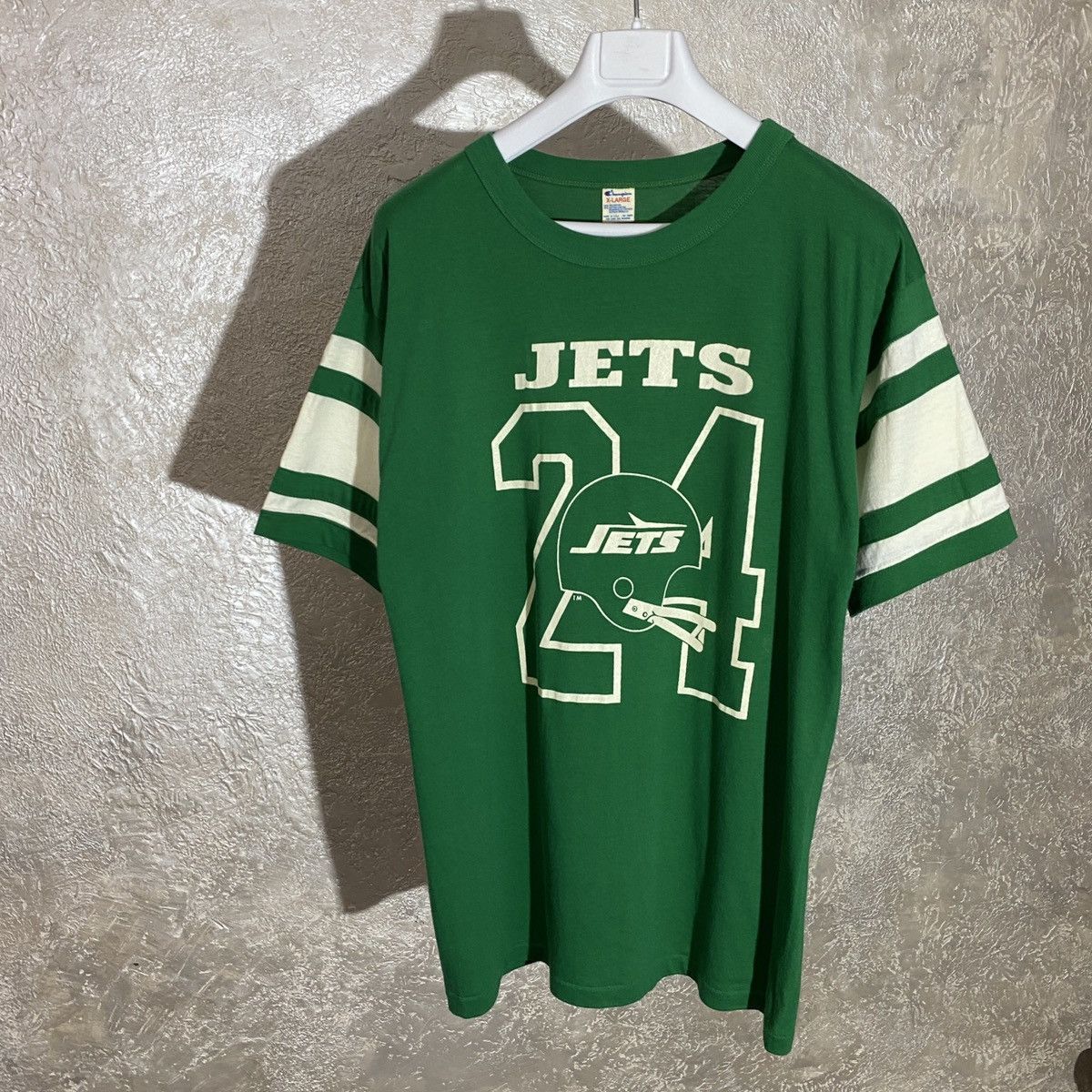 Vintage 90s New York Jets Champion T-shirt Mens XXL 