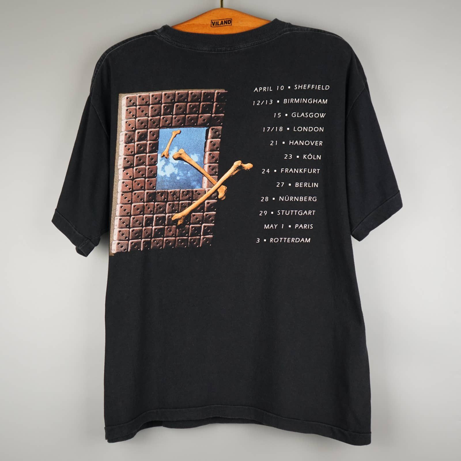 Band Tees × Vintage Vintage RUSH t shirt 90s like Pink Floyd Guns N Roses Size US L / EU 52-54 / 3 - 8 Thumbnail