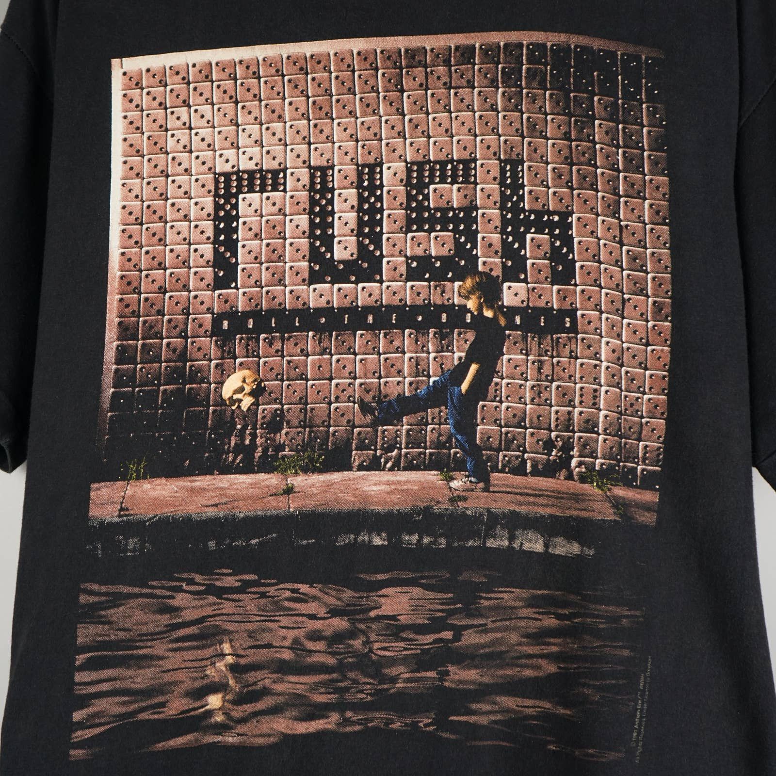 Band Tees × Vintage Vintage RUSH t shirt 90s like Pink Floyd Guns N Roses Size US L / EU 52-54 / 3 - 2 Thumbnail