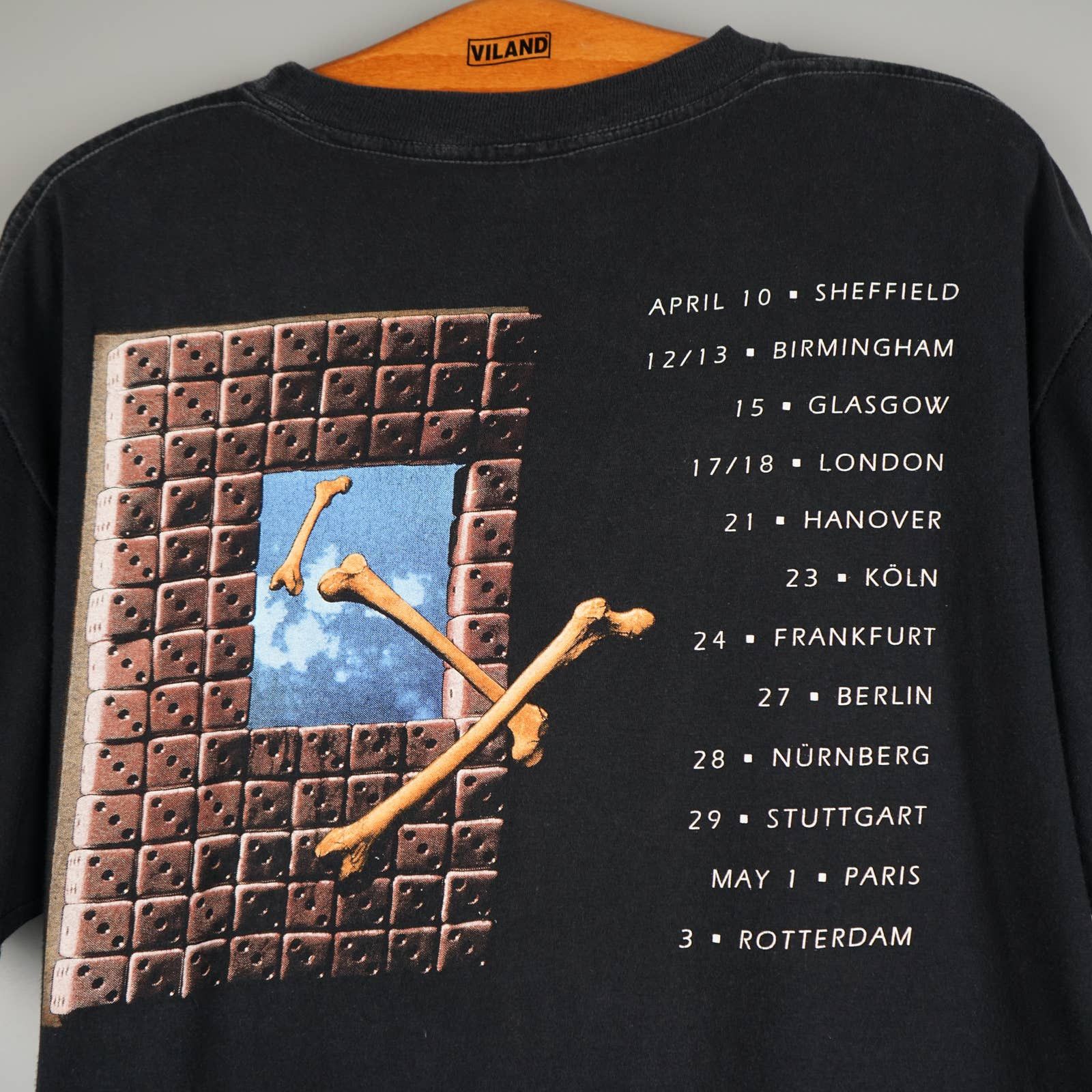 Band Tees × Vintage Vintage RUSH t shirt 90s like Pink Floyd Guns N Roses Size US L / EU 52-54 / 3 - 9 Thumbnail